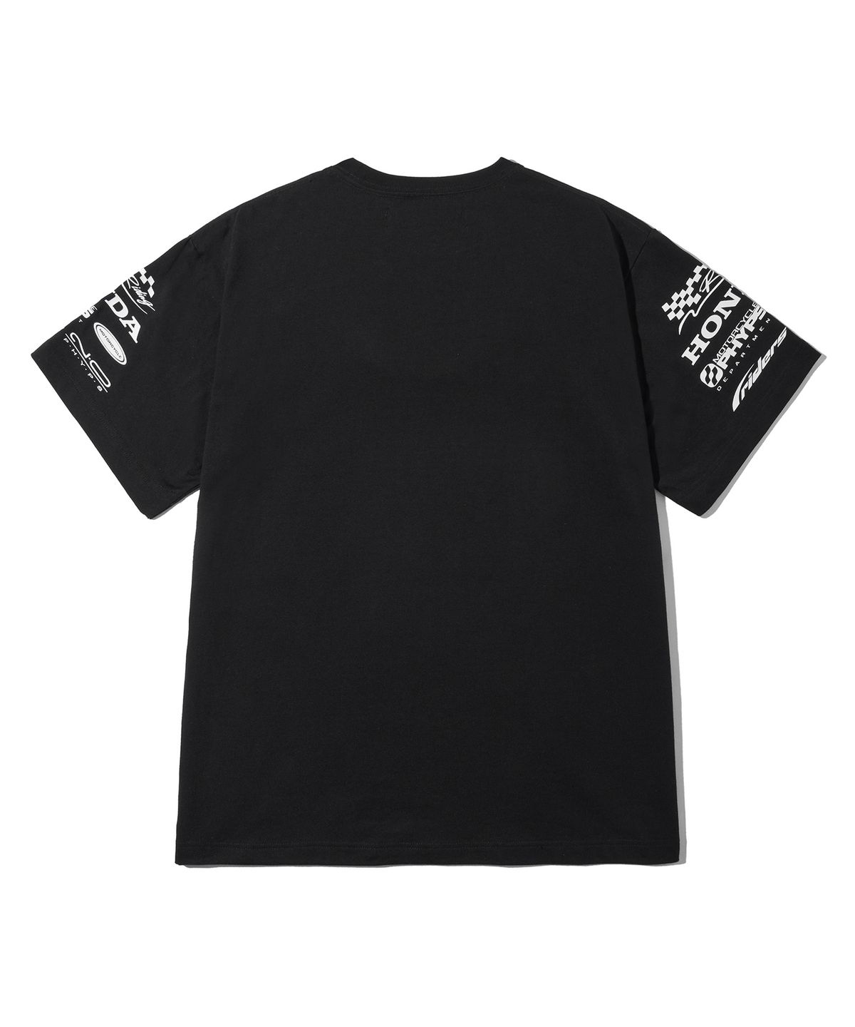 핍스 모터사이클(PHYPS MOTORCYCLE) Wing Collect Logo Short Sleeve Black