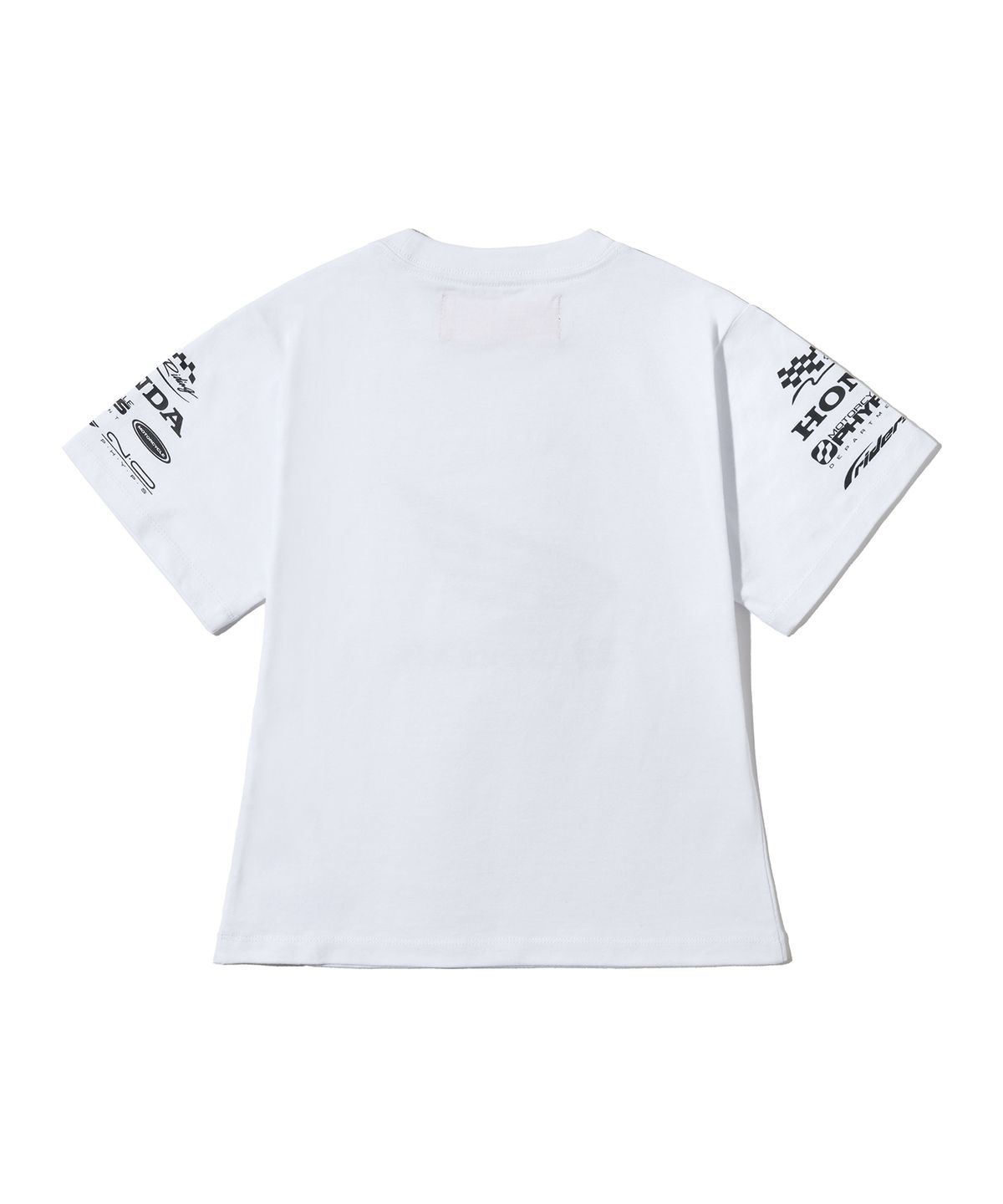 핍스 모터사이클(PHYPS MOTORCYCLE) Womens Wing Collect Logo Short Sleeve White