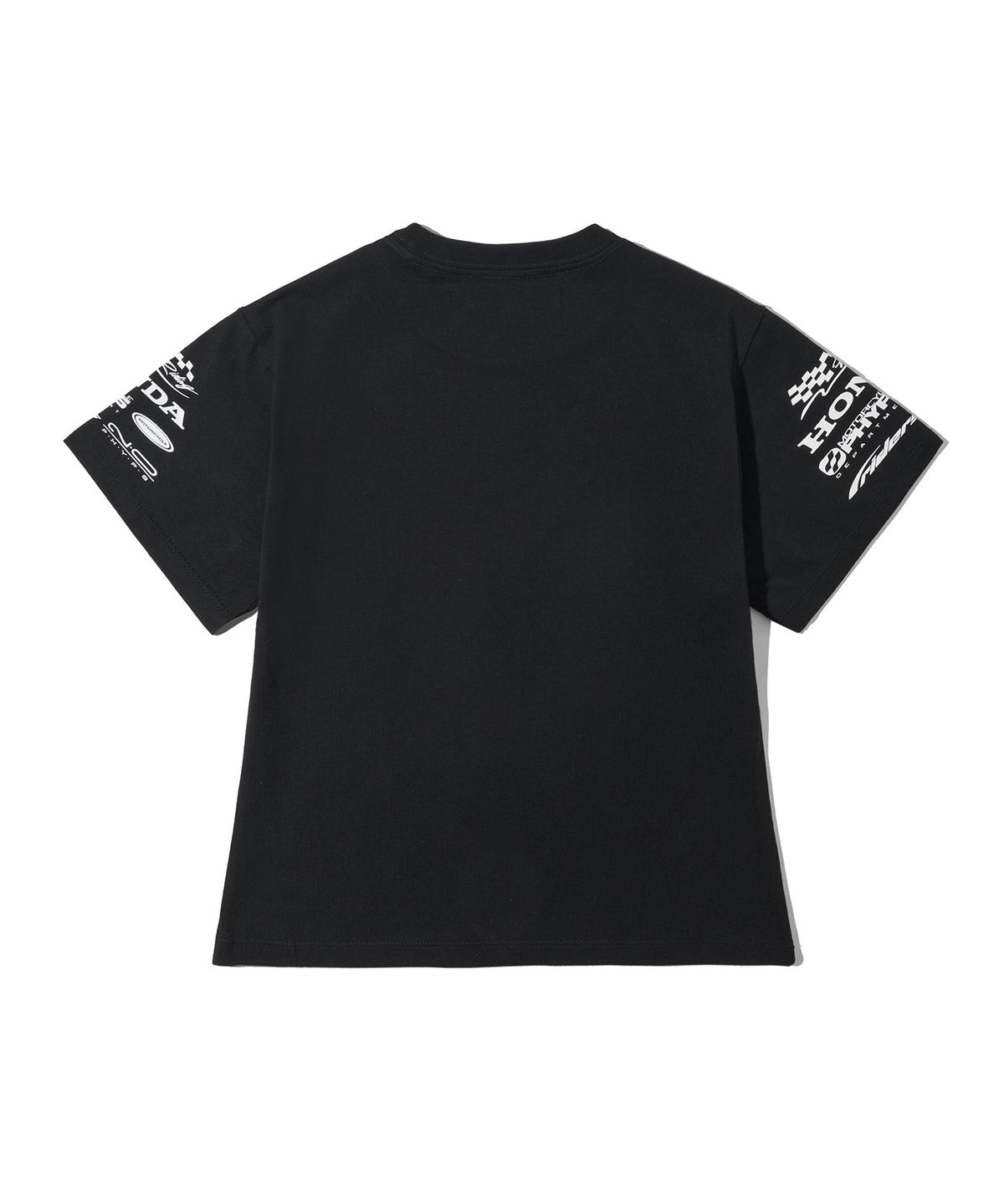 핍스 모터사이클(PHYPS MOTORCYCLE) Womens Wing Collect Logo Short Sleeve Black