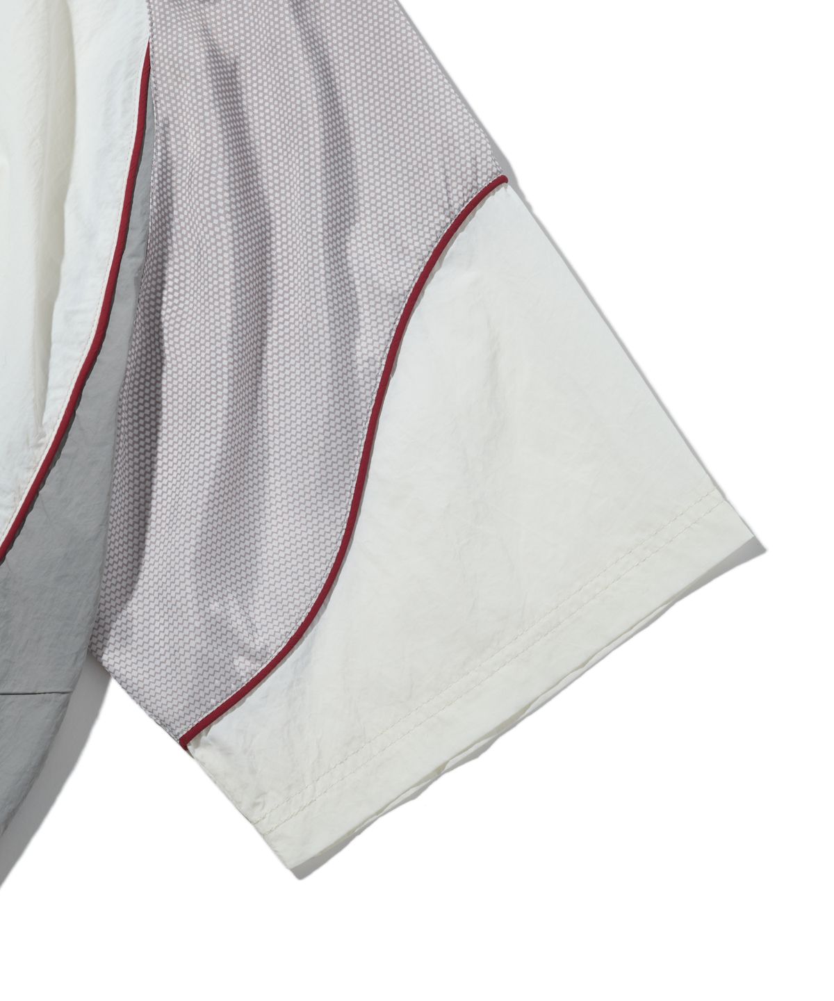 핍스 모터사이클(PHYPS MOTORCYCLE) Speed Track nylon T-shirt Ivory