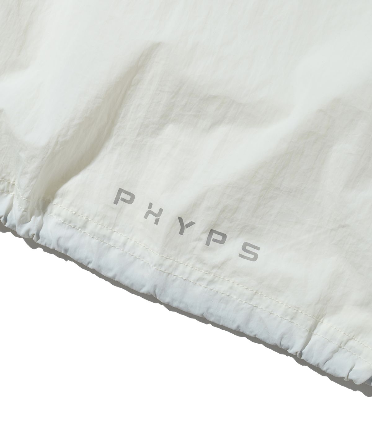 핍스 모터사이클(PHYPS MOTORCYCLE) Speed Track nylon T-shirt Ivory