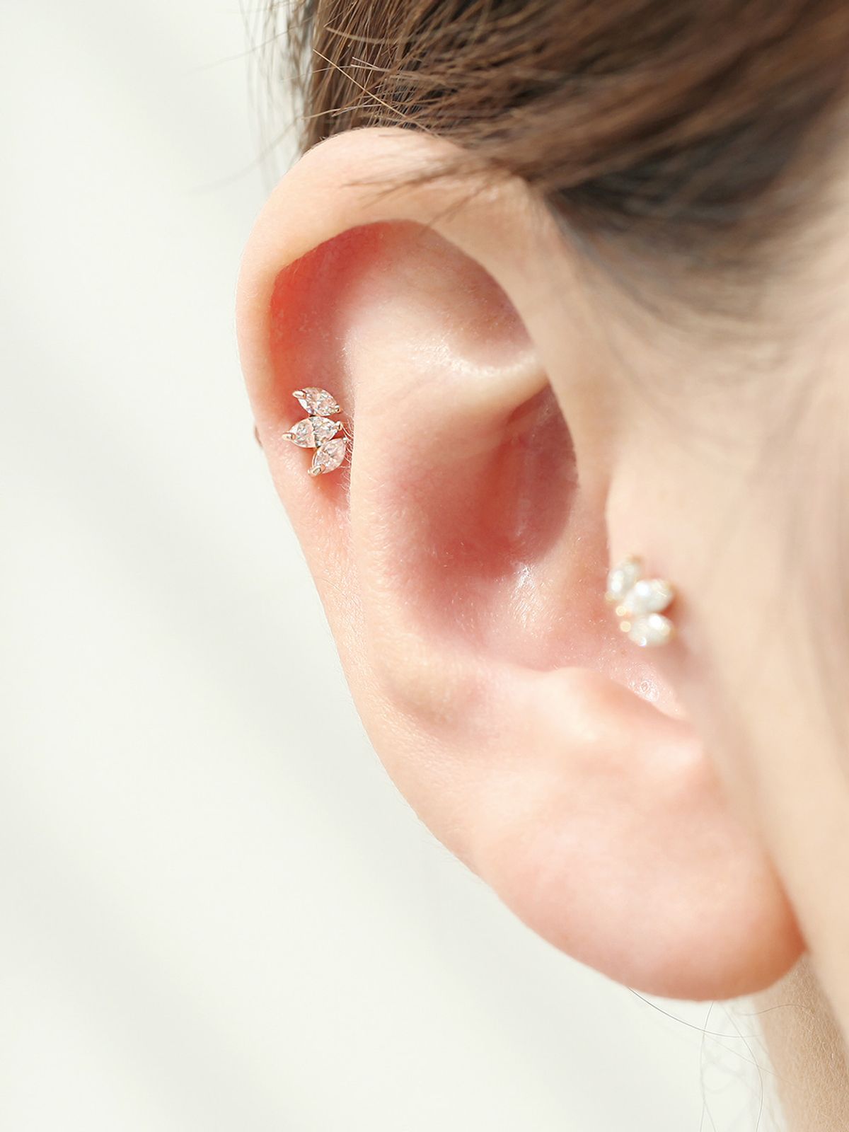 미니멀피어싱(MINIMALPIERCING) 14K 미니 티아라 라블렛 피어싱