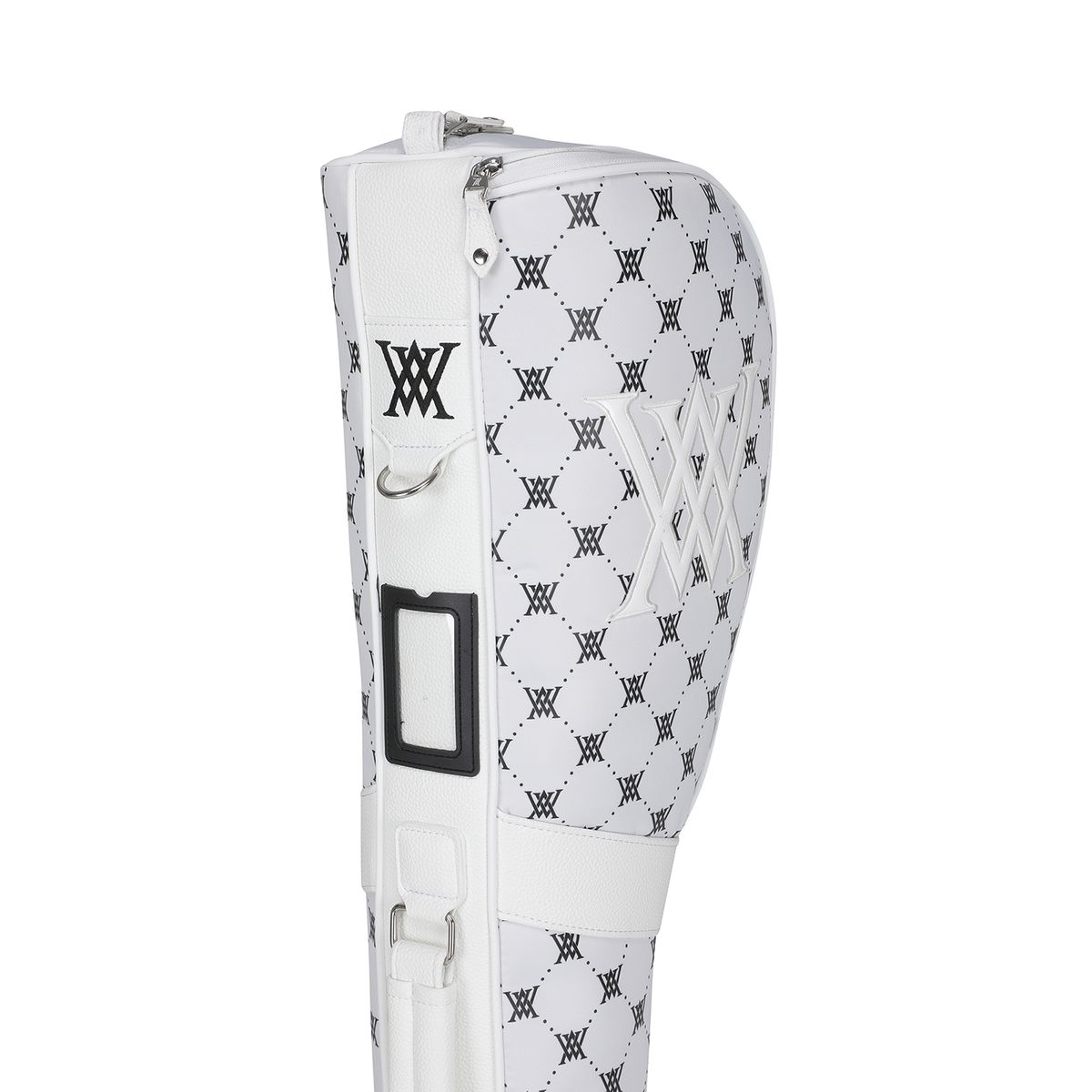 어뉴골프(ANEW GOLF) UNI MONOGRAM PATTERN HALF BAG_WH
