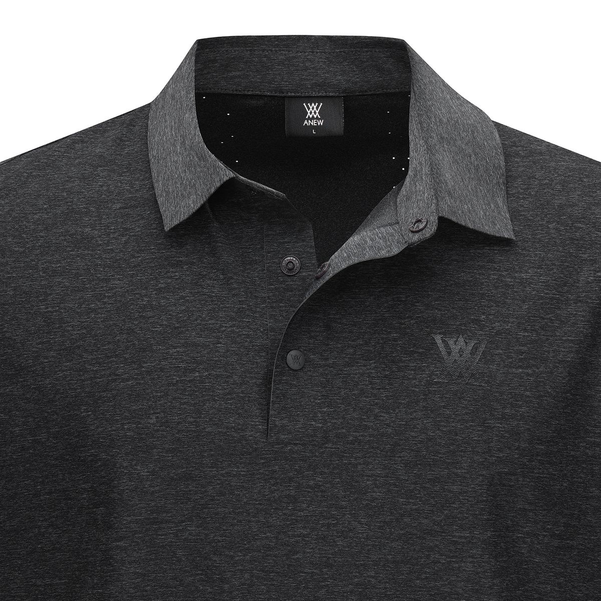어뉴골프(ANEW GOLF) MEN SM BLACK FINISH SHORT T-SHIRT_MG