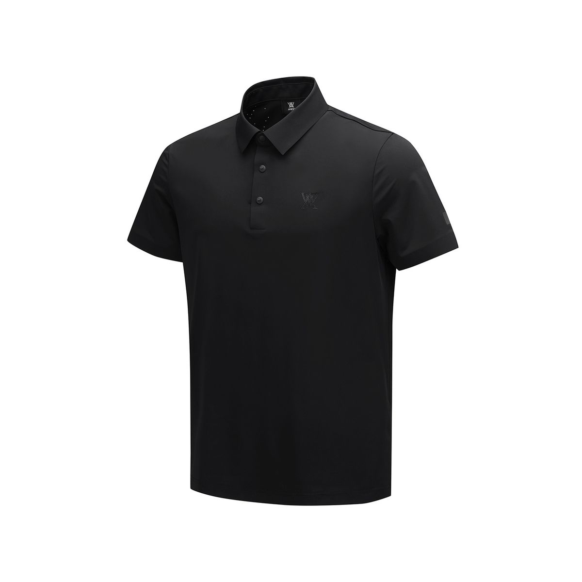 어뉴골프(ANEW GOLF) MEN SM BLACK FINISH SHORT T-SHIRT_BK