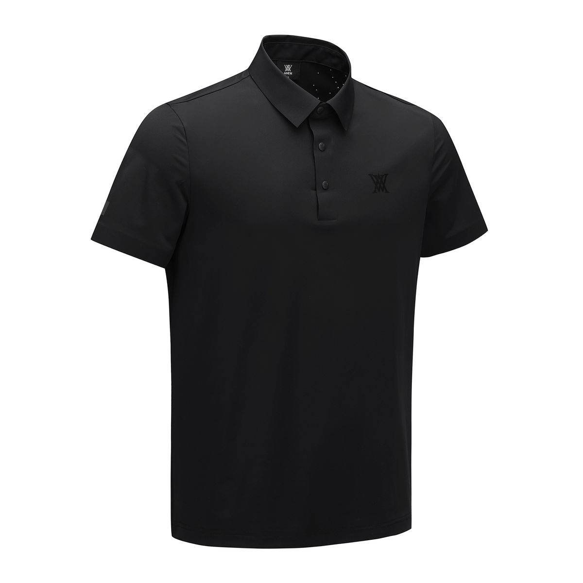 어뉴골프(ANEW GOLF) MEN SM BLACK FINISH SHORT T-SHIRT_BK