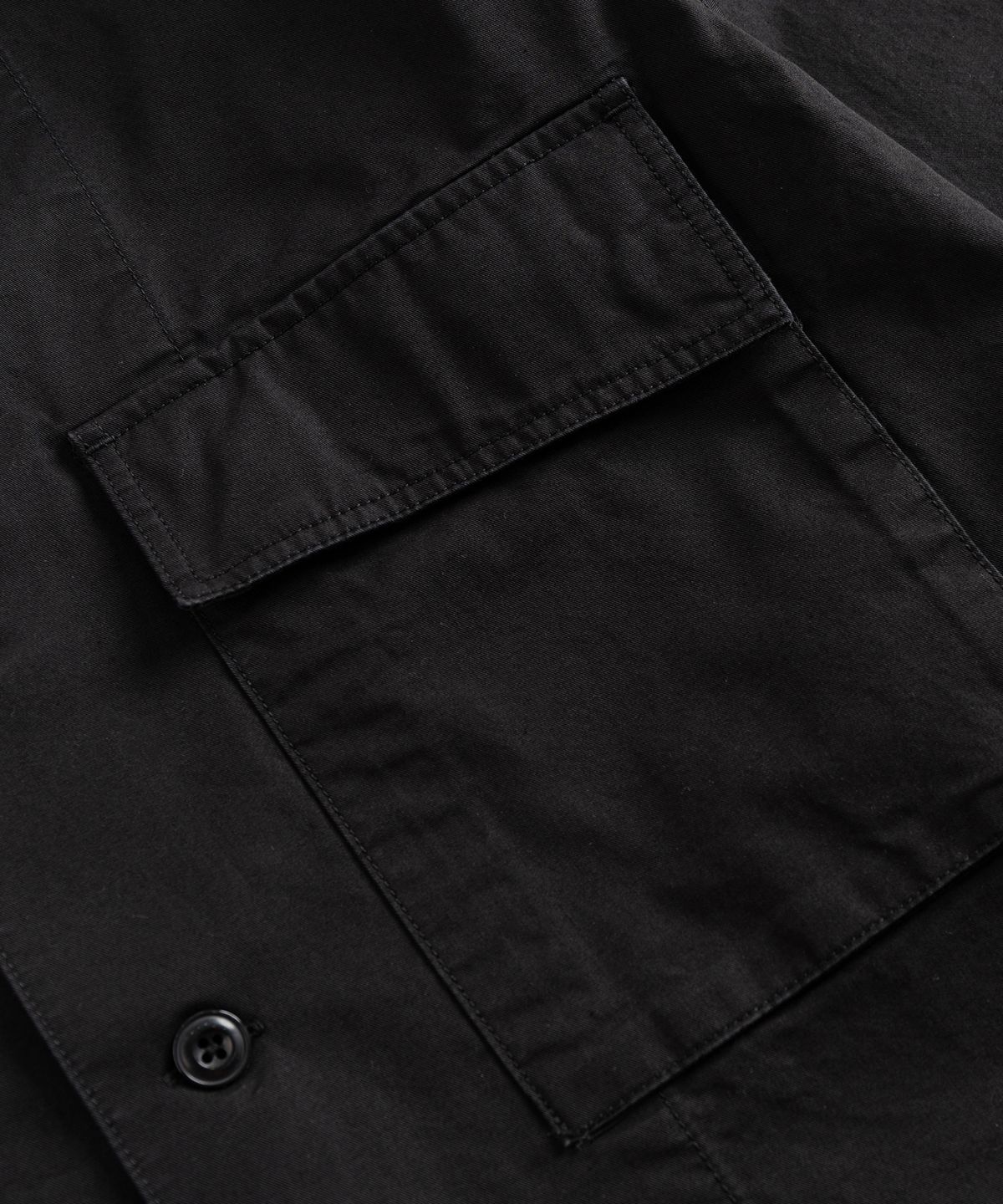 와일드 브릭스(WILD BRICKS) W23 MILITARY SHIRT JACKET (black)