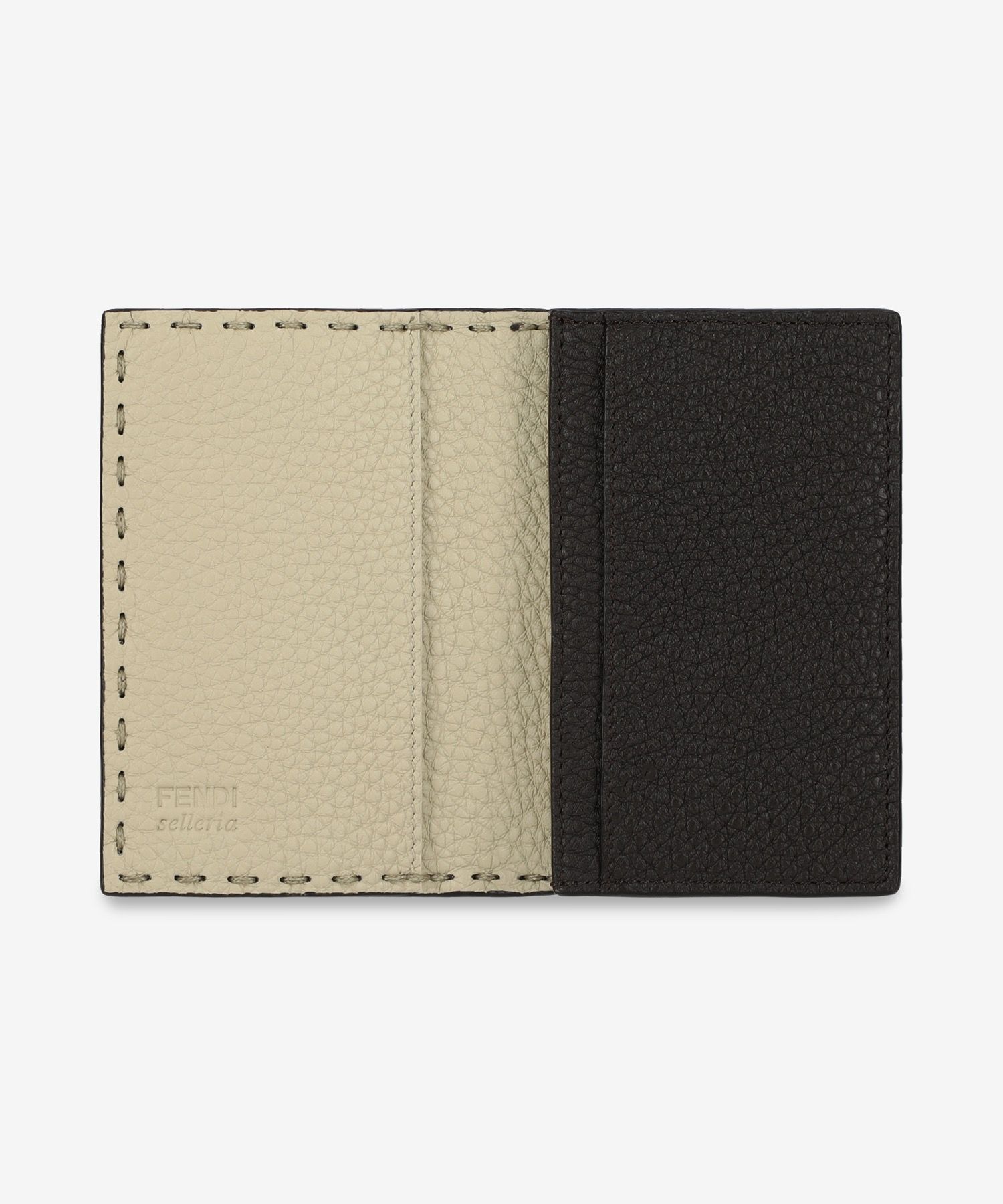 MUSINSA | FENDI Selleria Business Card Case - Brown