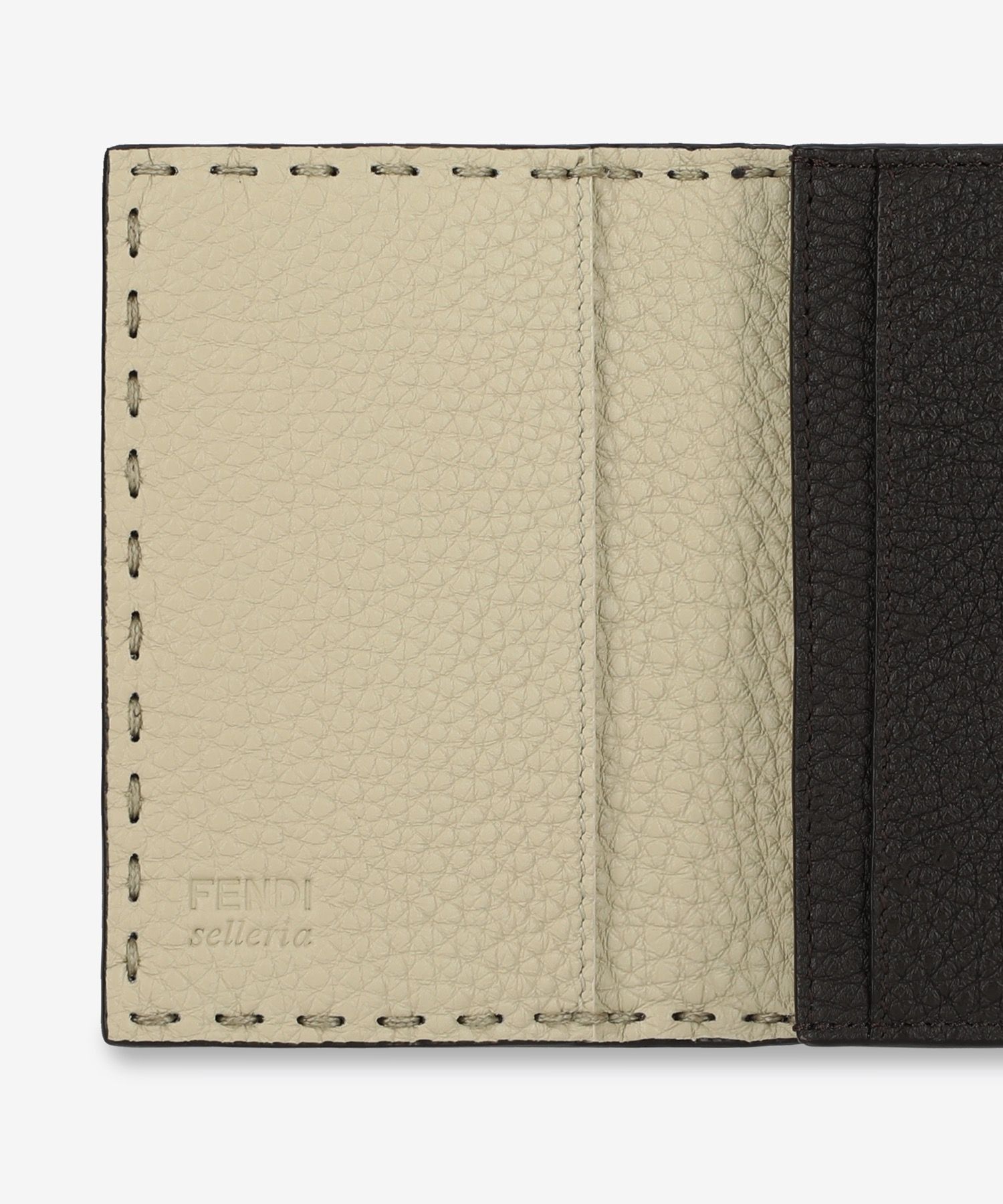 MUSINSA | FENDI Selleria Business Card Case - Brown