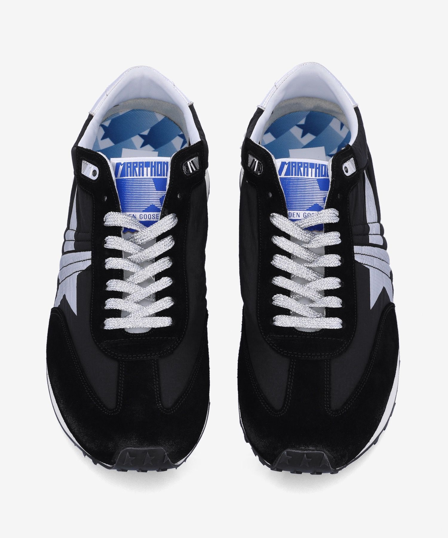 MUSINSA | GOLDEN GOOSE Running Marathon Sneakers - Black