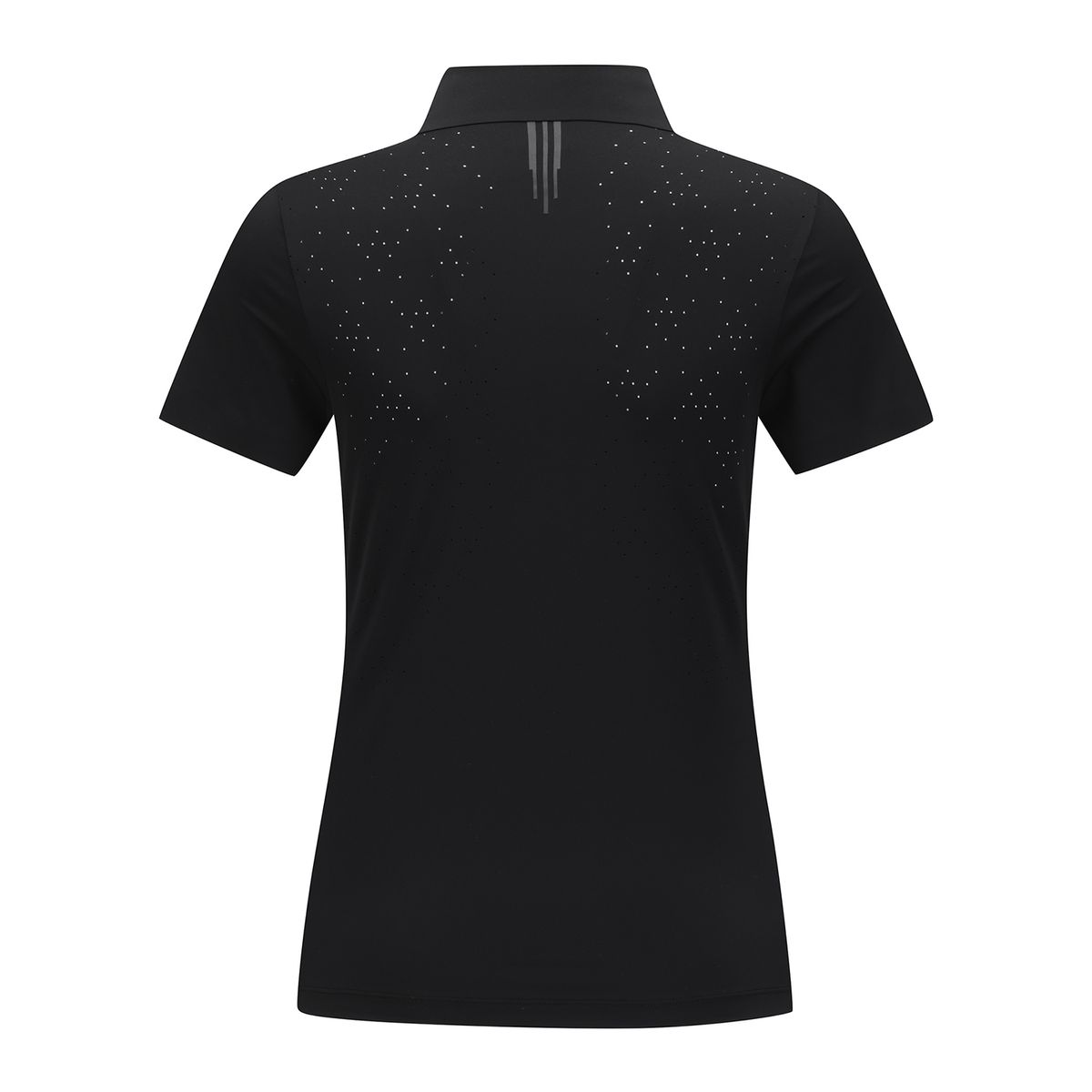 어뉴골프(ANEW GOLF) WOMEN SM BLACK FINISH SHORT T-SHIRT_BK