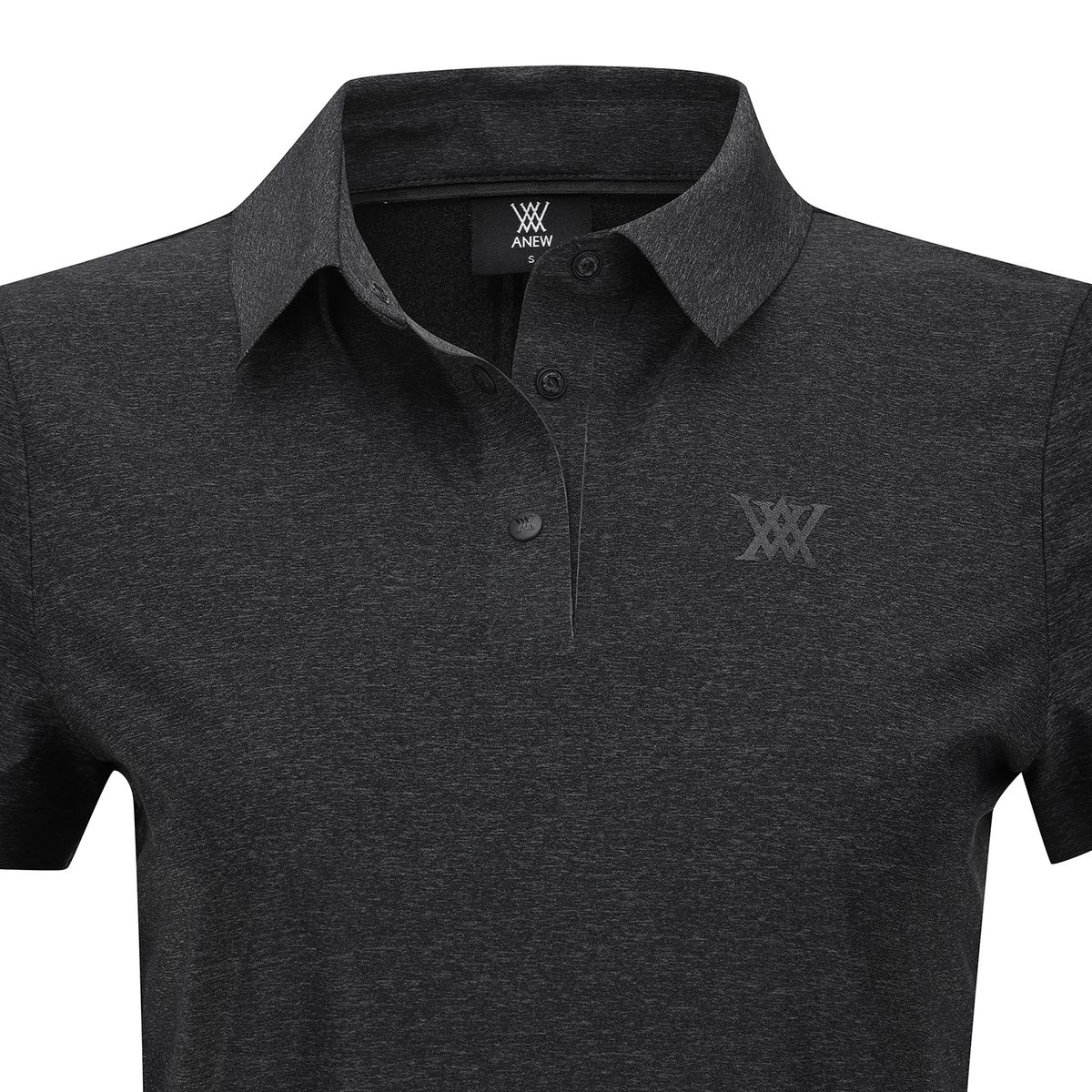 어뉴골프(ANEW GOLF) WOMEN SM BLACK FINISH SHORT T-SHIRT_MG