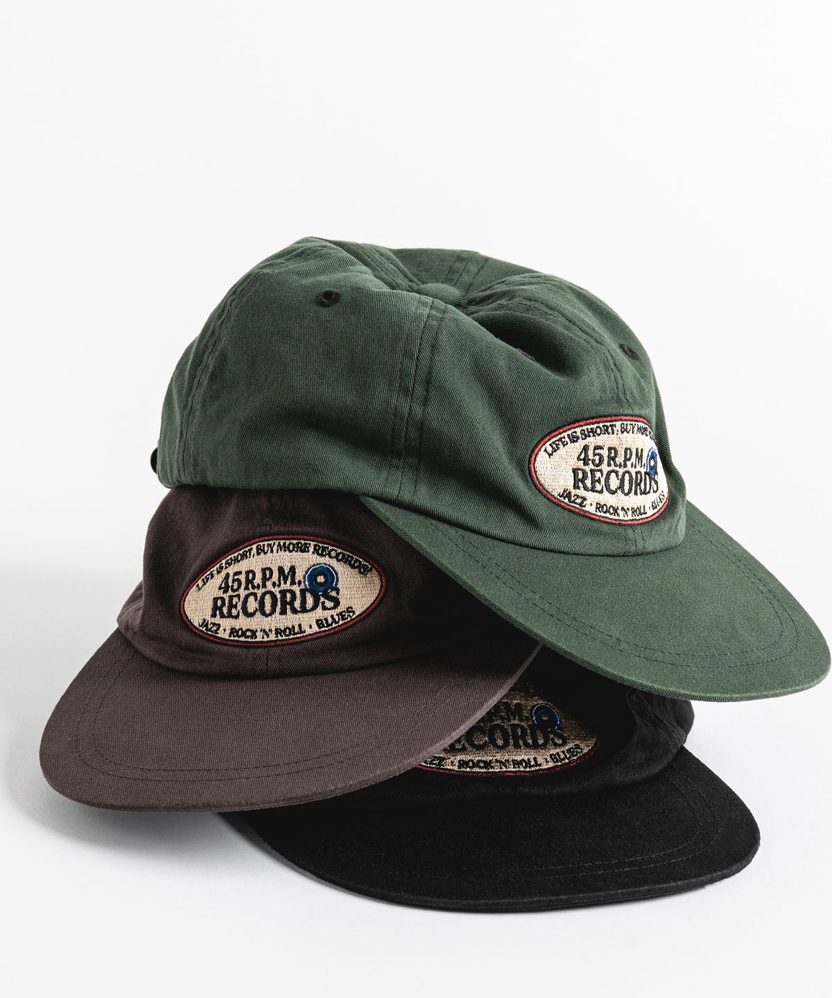 와일드 브릭스(WILD BRICKS) W23 RECORD SHOP CAP (cocoa bean)