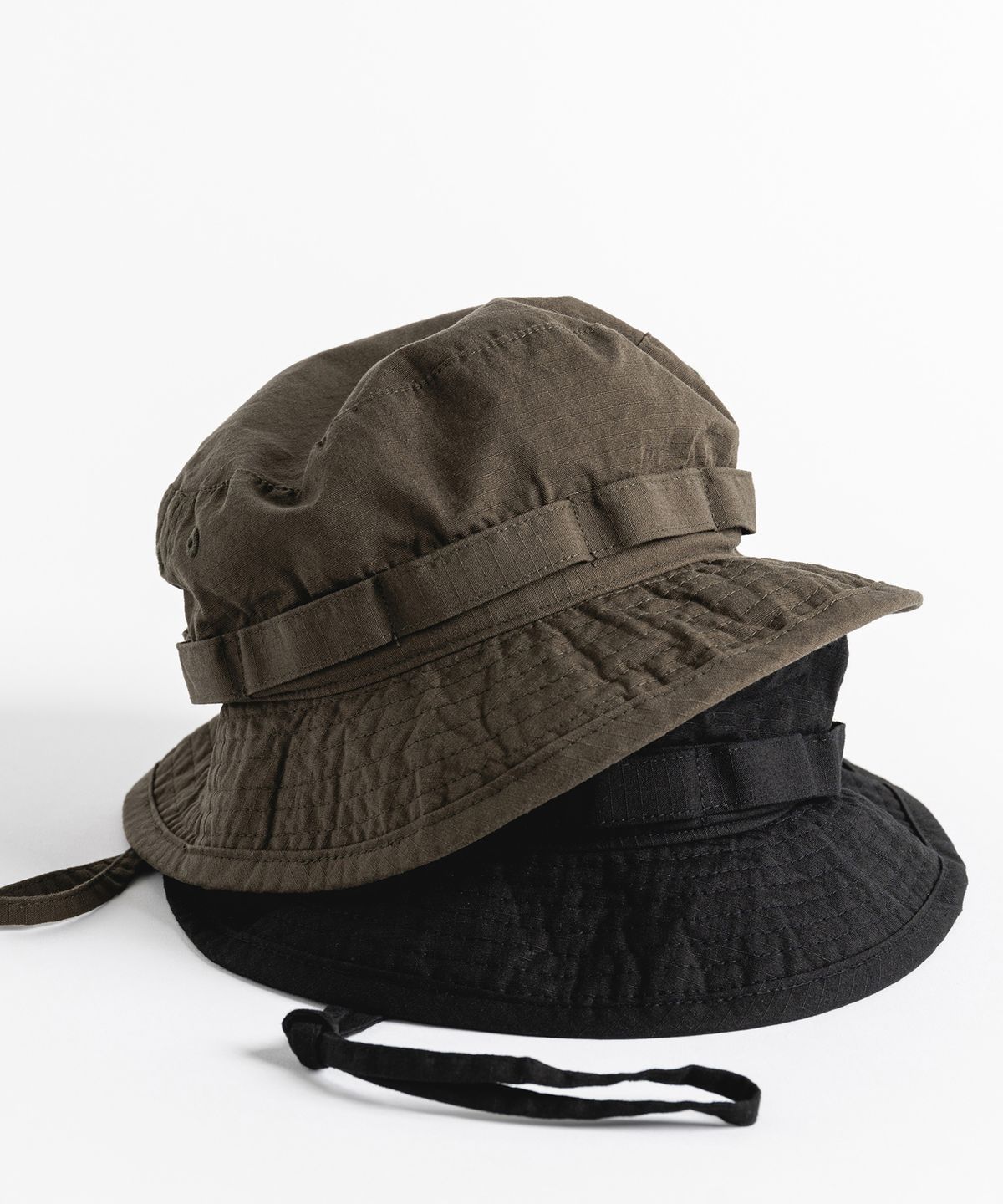 와일드 브릭스(WILD BRICKS) W23 RIPSTOP BOONIE HAT (olive green)