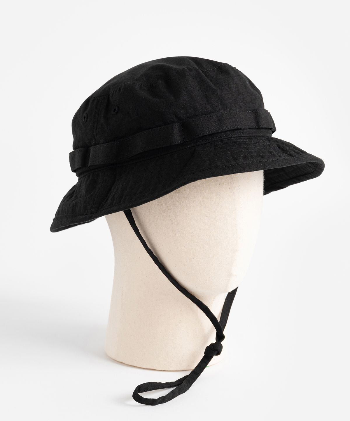 와일드 브릭스(WILD BRICKS) W23 RIPSTOP BOONIE HAT (black)