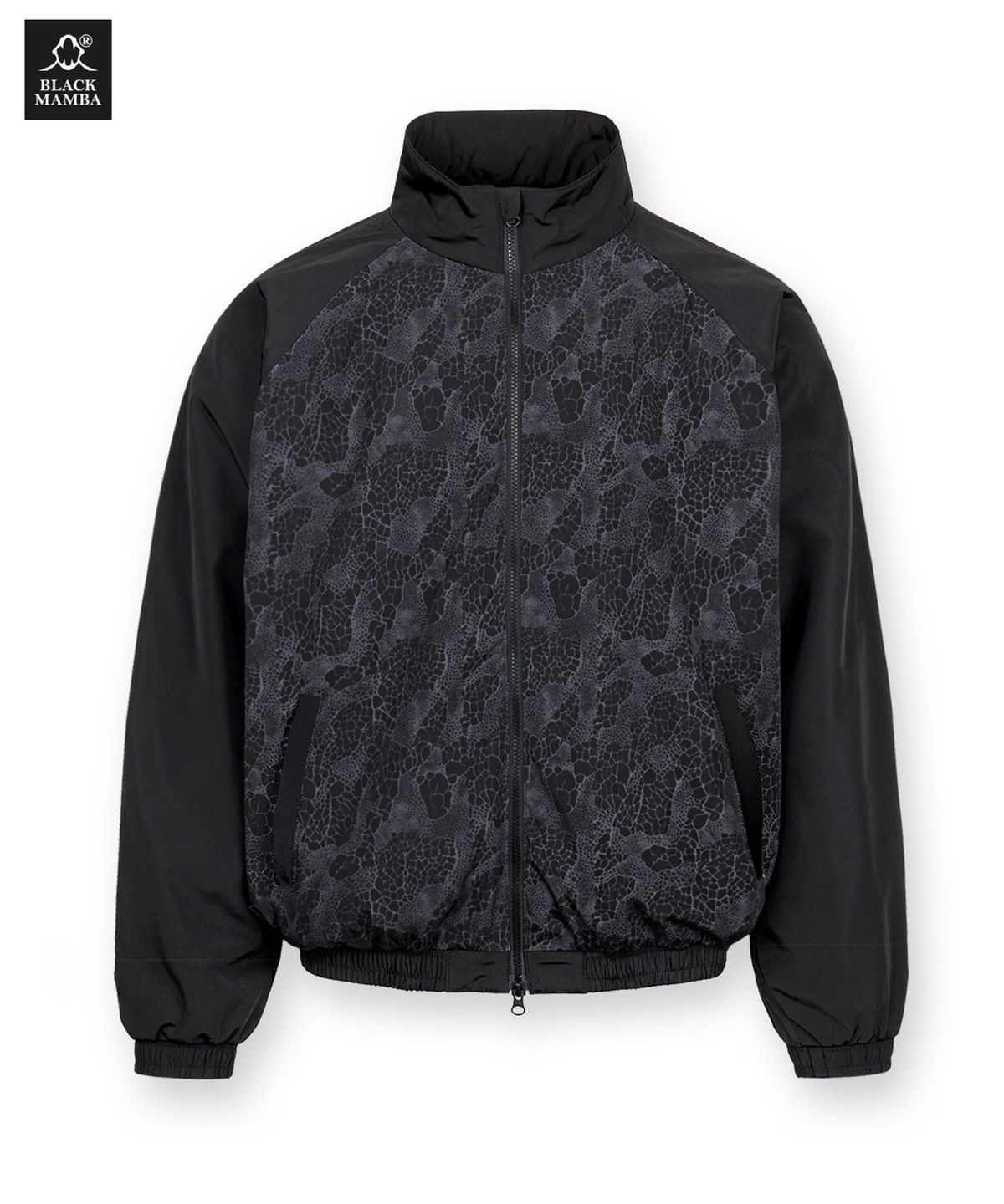 블랙맘바(BLACKMAMBA) [ M~3XL ] MDJRN SNAKE Wind Breaker