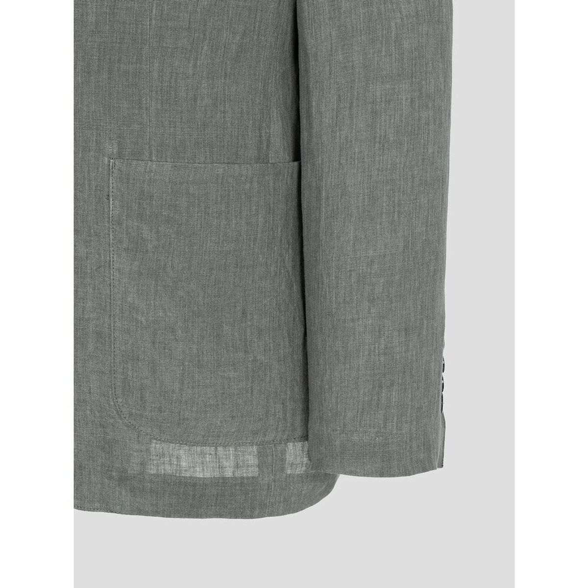 빈폴 멘(BEANPOLE MEN) 리넨 멜란지 재킷  카키 (BC5311C21H)