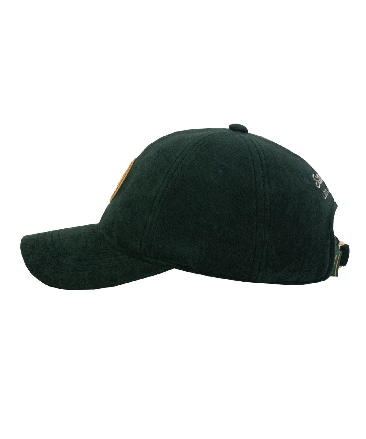 세러데이 레저 클럽(SATURDAY LEISURE CLUB) Leisure Terry Ball Cap (Rubber Patch) - British Racing Green
