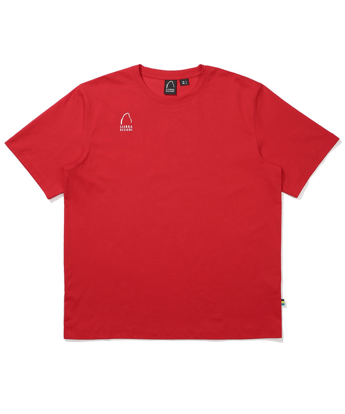 시에라디자인(SIERRA DESIGNS) 어드벤처 키트 칠라이트(CHILL-LITE) 반팔티셔츠 RED