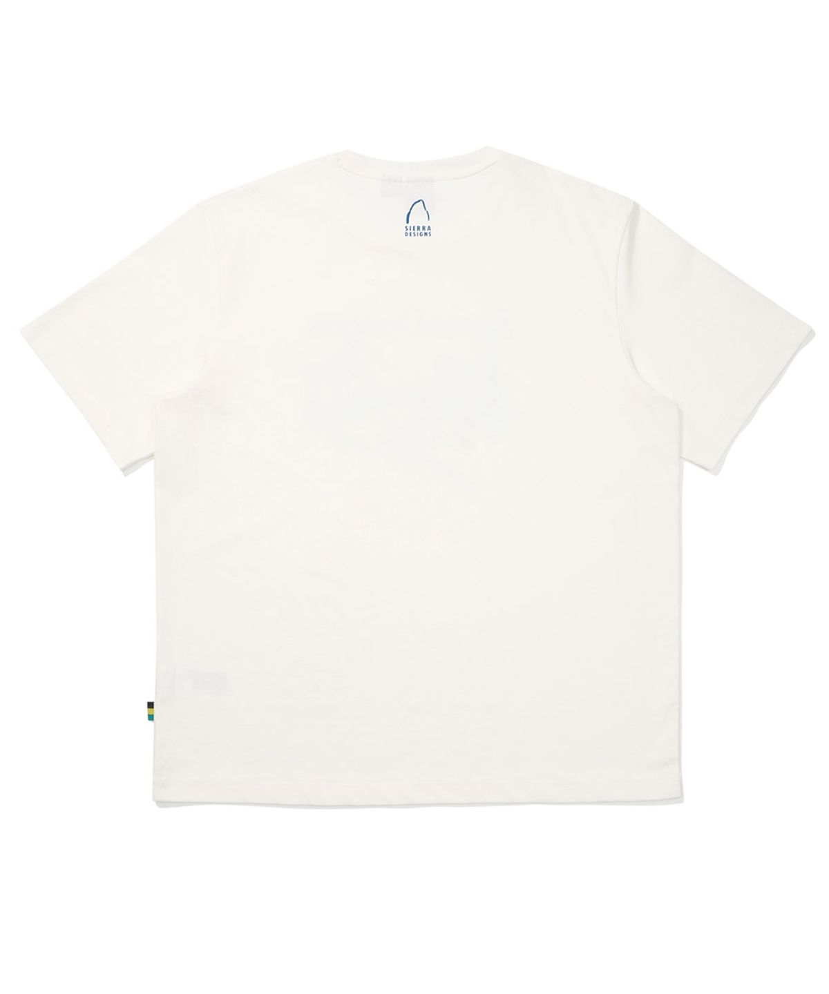 시에라디자인(SIERRA DESIGNS) 텐트 그라운드 칠라이트(CHILL-LITE) 반팔티셔츠 IVORY