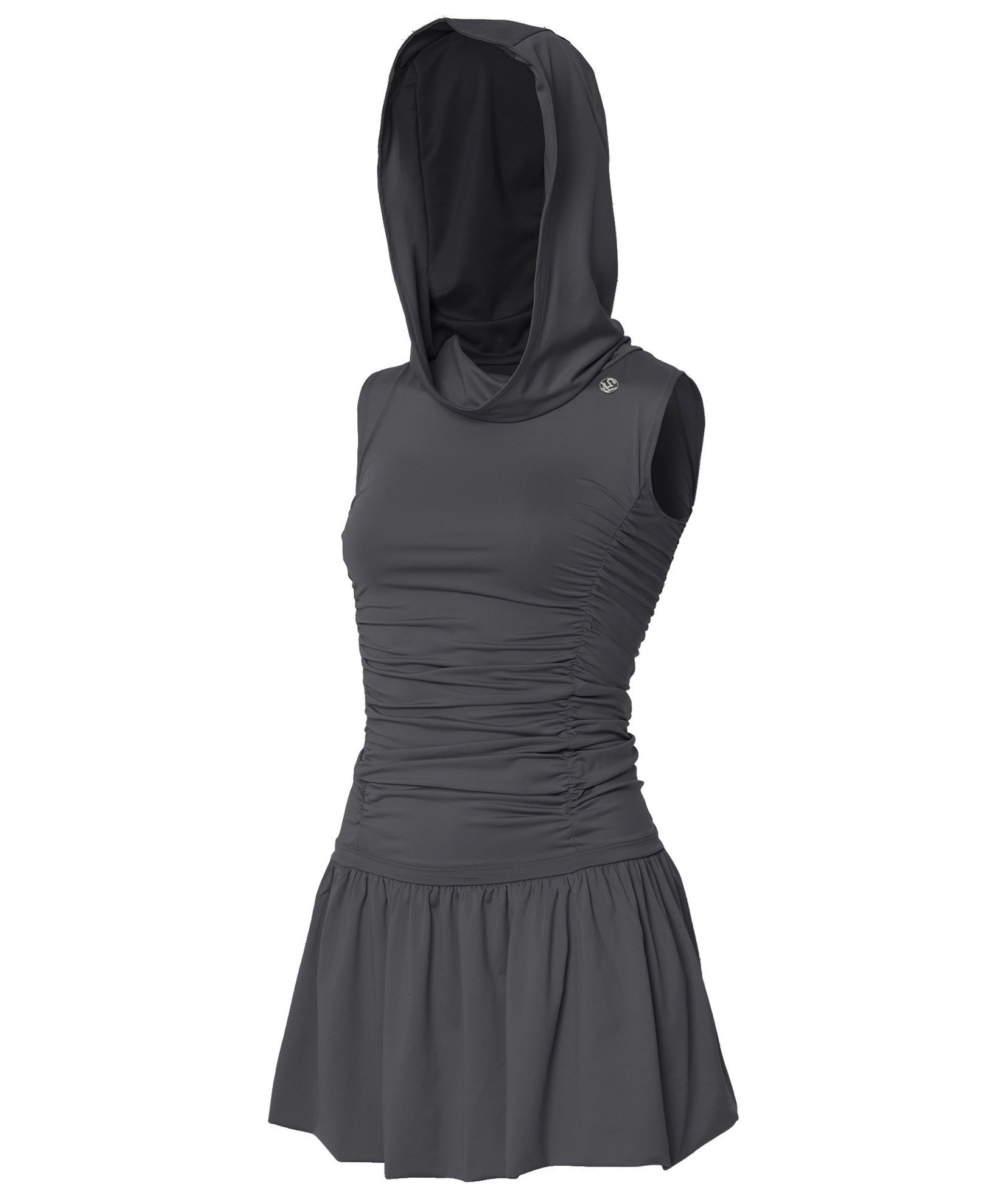 【韓国FLARE UP フレアアップ】Hooded High Neck Dress MUSINSA | FLAREUP Hooded High Neck Dress (FL-155_Charcoal)