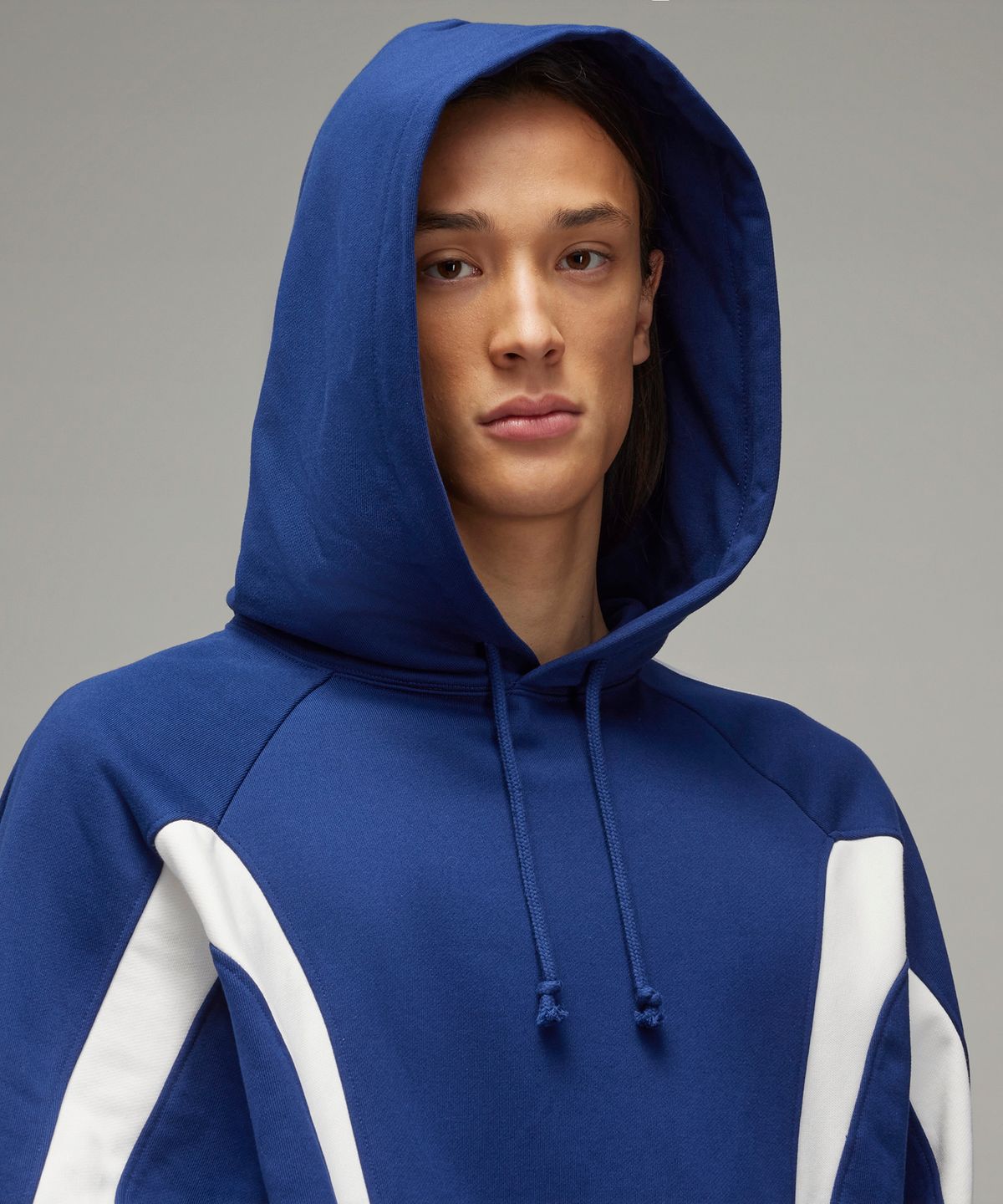 와이쓰리(Y-3) (U) 후디 다크 블루 U CUTLINE HOODI DARK BLUE