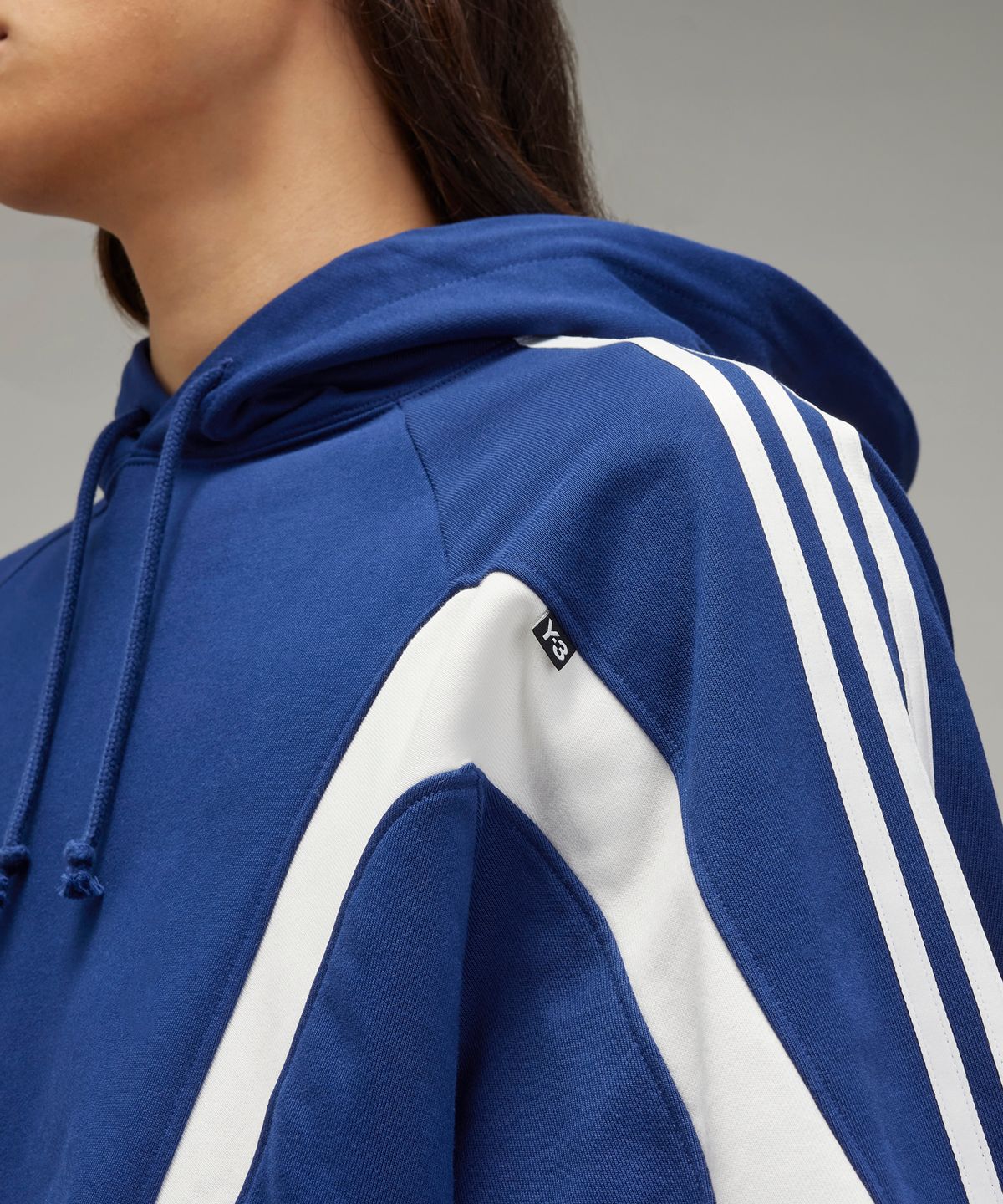 와이쓰리(Y-3) (U) 후디 다크 블루 U CUTLINE HOODI DARK BLUE
