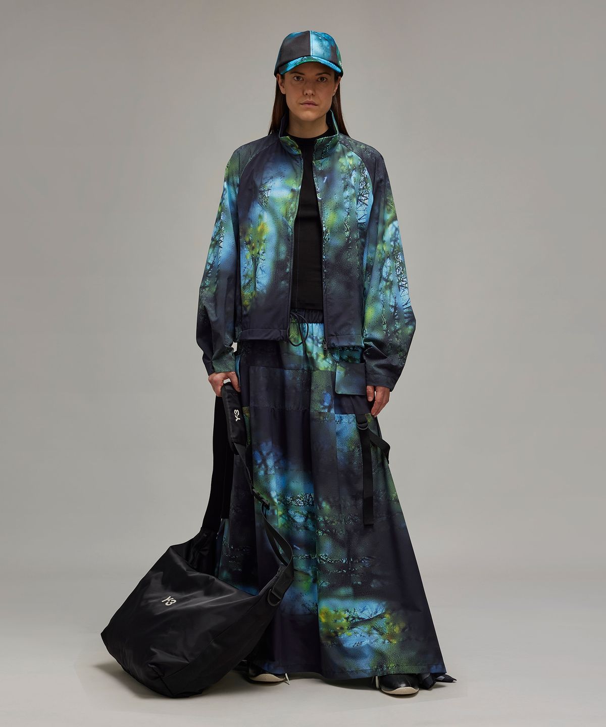 와이쓰리(Y-3) (W) AOP 자켓 멀티컬러 W AOP JKT MULTICOLOR