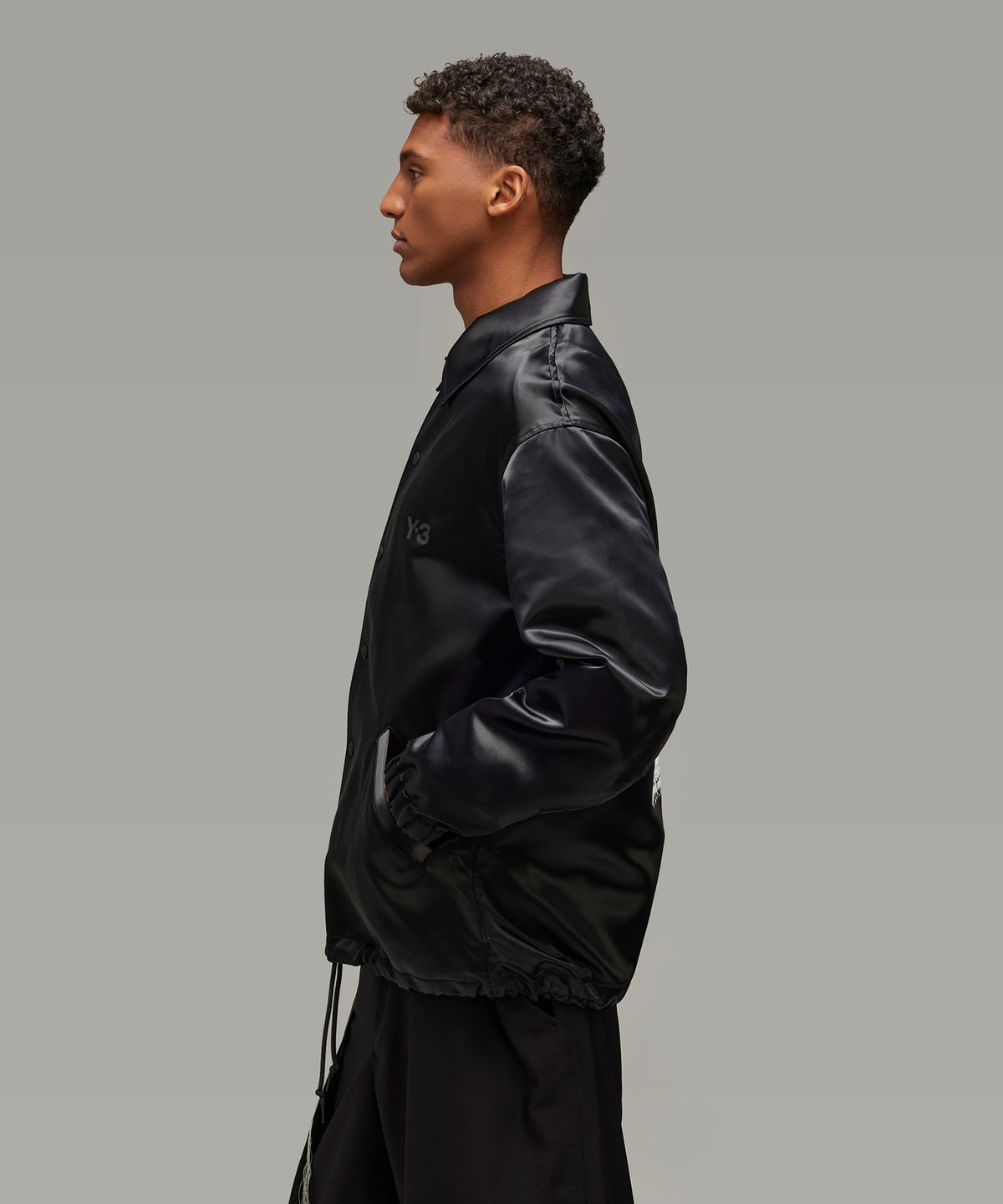 와이쓰리(Y-3) (U) GFX 코치 자켓 블랙 U GFX COACH JKT BLACK