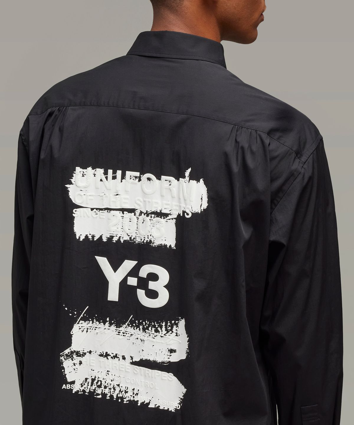 와이쓰리(Y-3) (U) GFX 로고 셔츠 블랙 U GFX LOGO SHIR BLACK