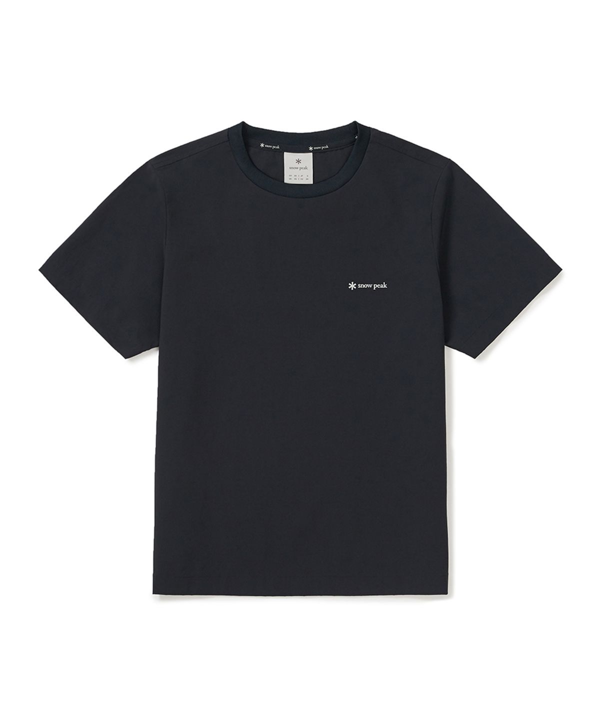 스노우피크 어패럴(SNOWPEAK APPAREL) 씬테크 여성 베이직 반팔 티셔츠 (S25MWSTS33) Dark Navy