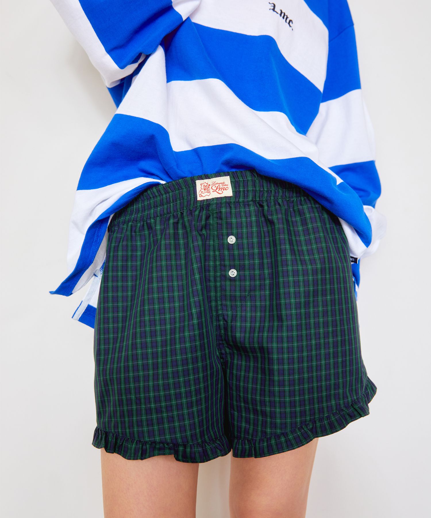 [LMC]25SS★WM FRILL TRUNK PANTS MUSINSA | LMC WM FRILL TRUNK PANTS blue