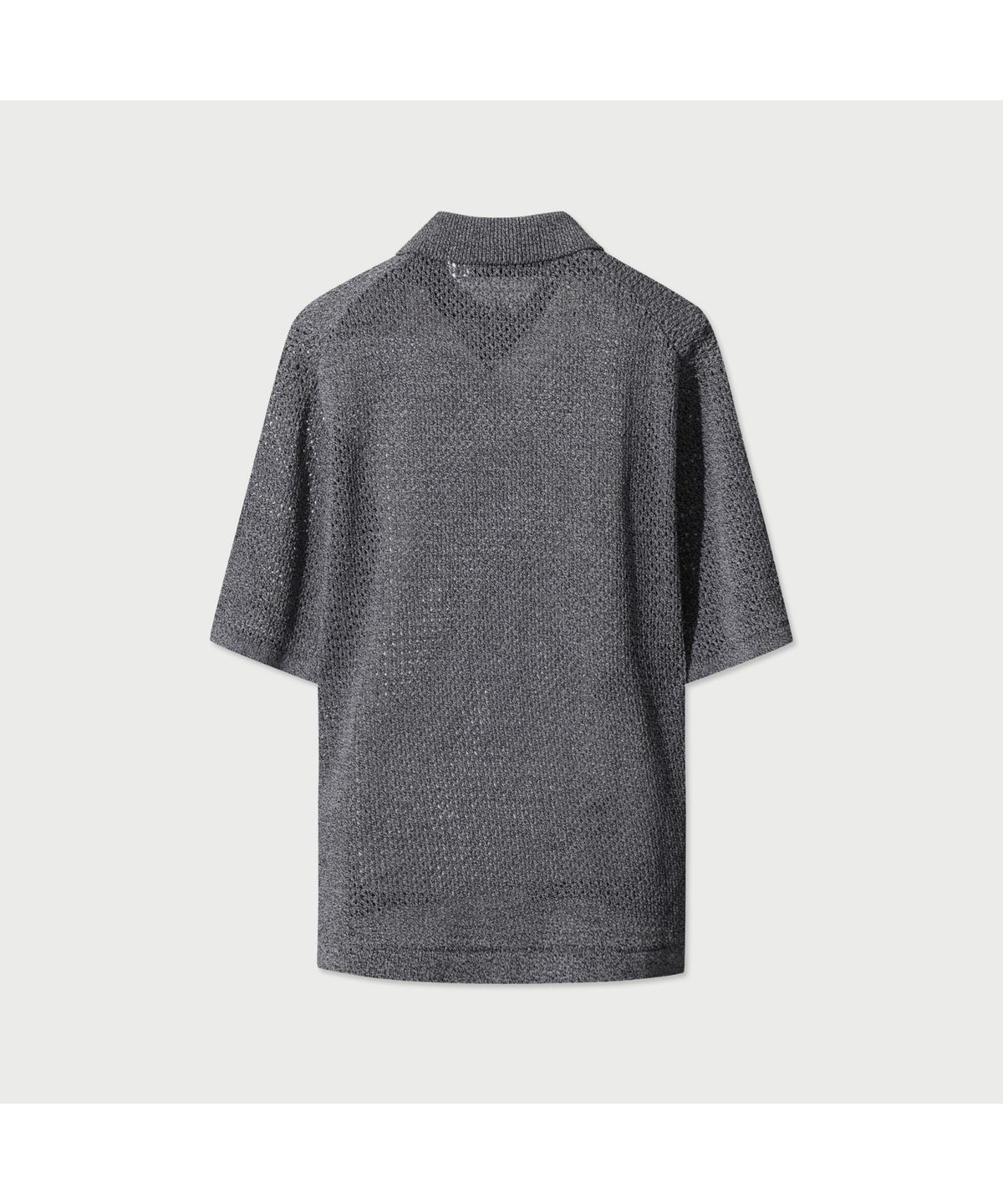 이로(IRO) Ember 반팔 카라 가디건 - BLACK