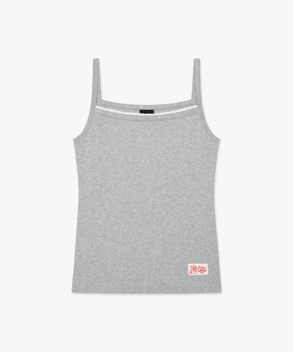 엘엠씨(LMC) WM LACE BASIC SLEEVELESS TOP heather gray