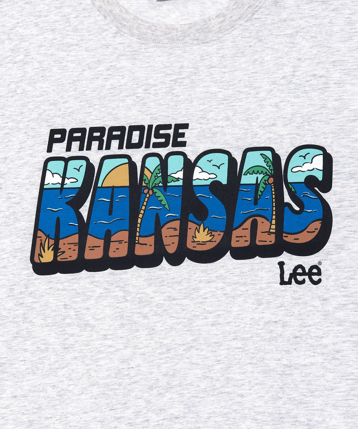 리(LEE) 캔자스 슬리브리스 라이트그레이
