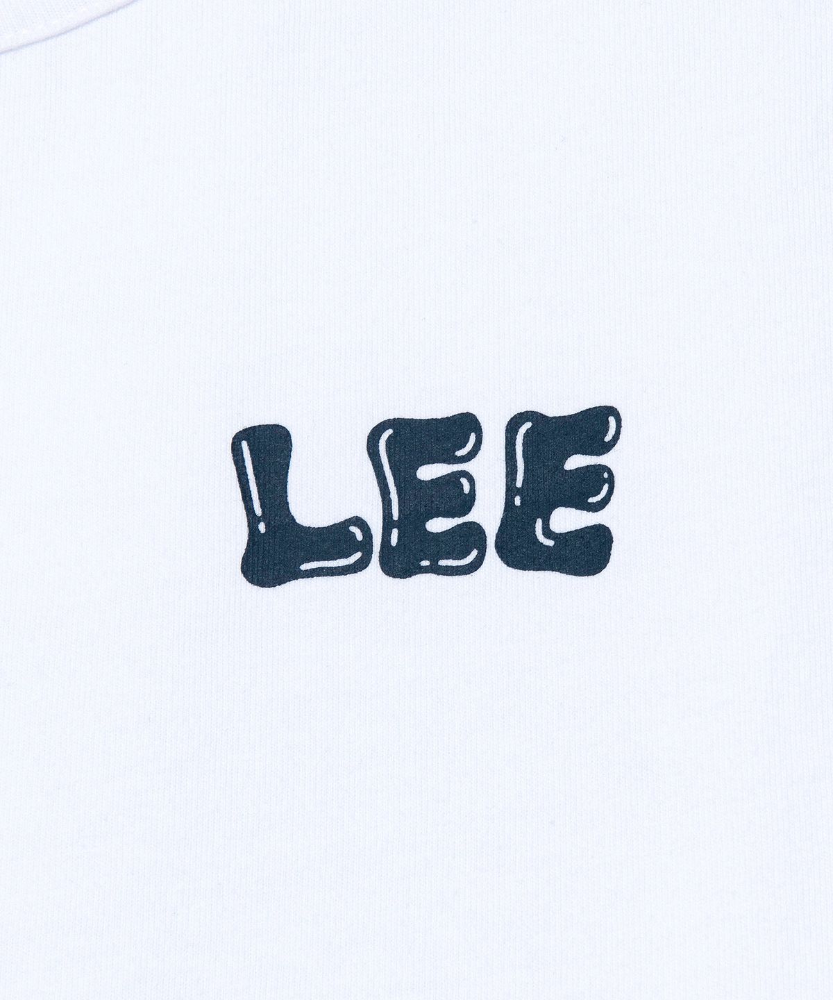 리(LEE) 리 서핑 그래픽 슬리브리스 화이트