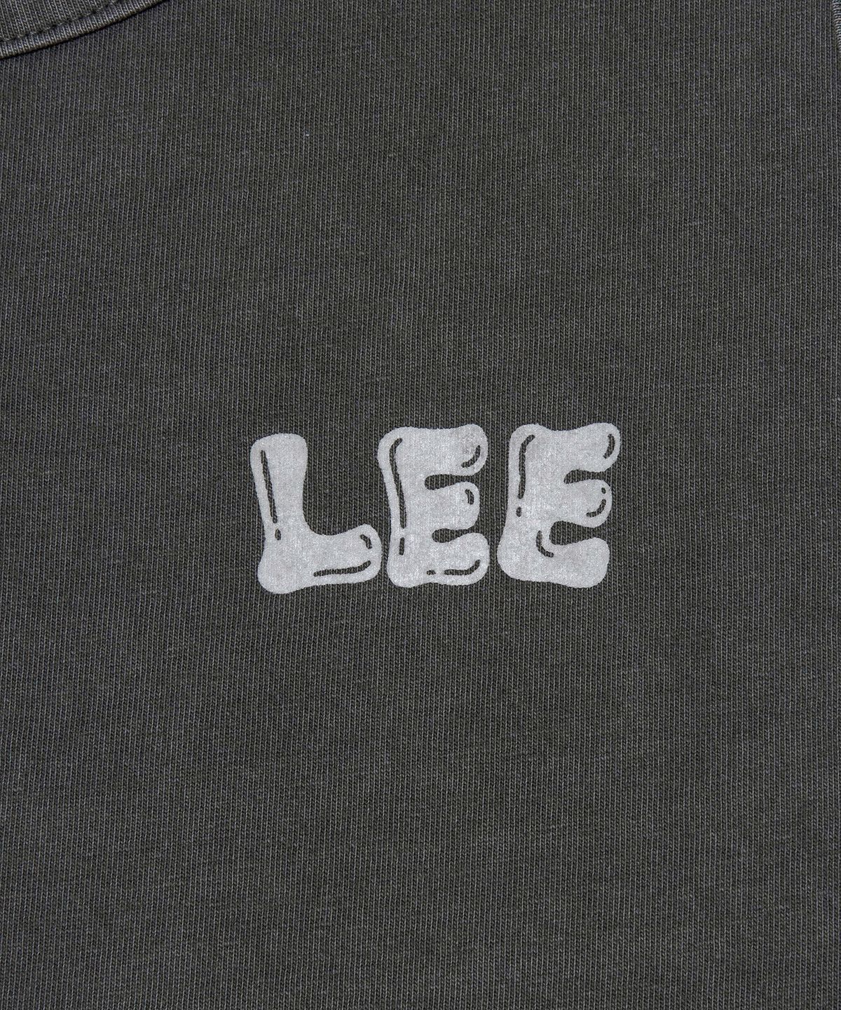 리(LEE) 리 서핑 그래픽 슬리브리스 차콜