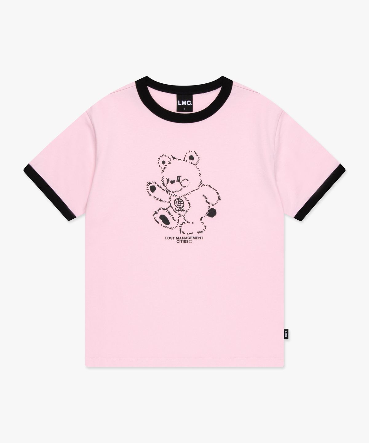 엘엠씨(LMC) WM BEAR RINGER TEE light pink