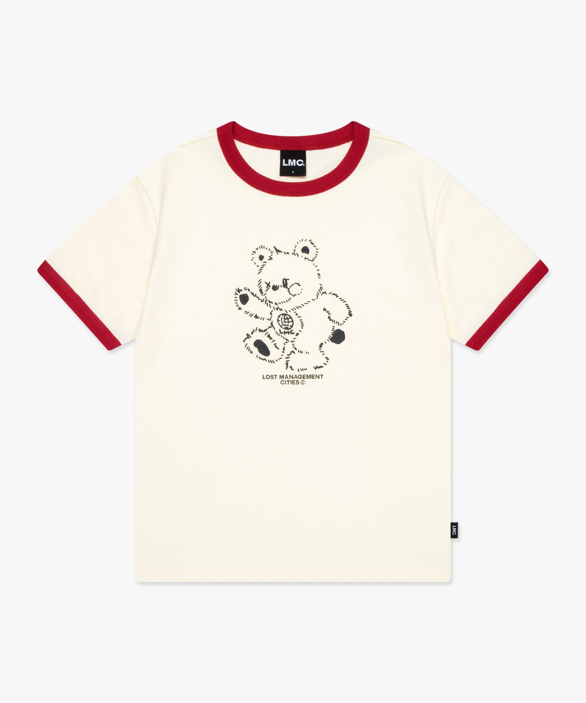 엘엠씨(LMC) WM BEAR RINGER TEE ivory