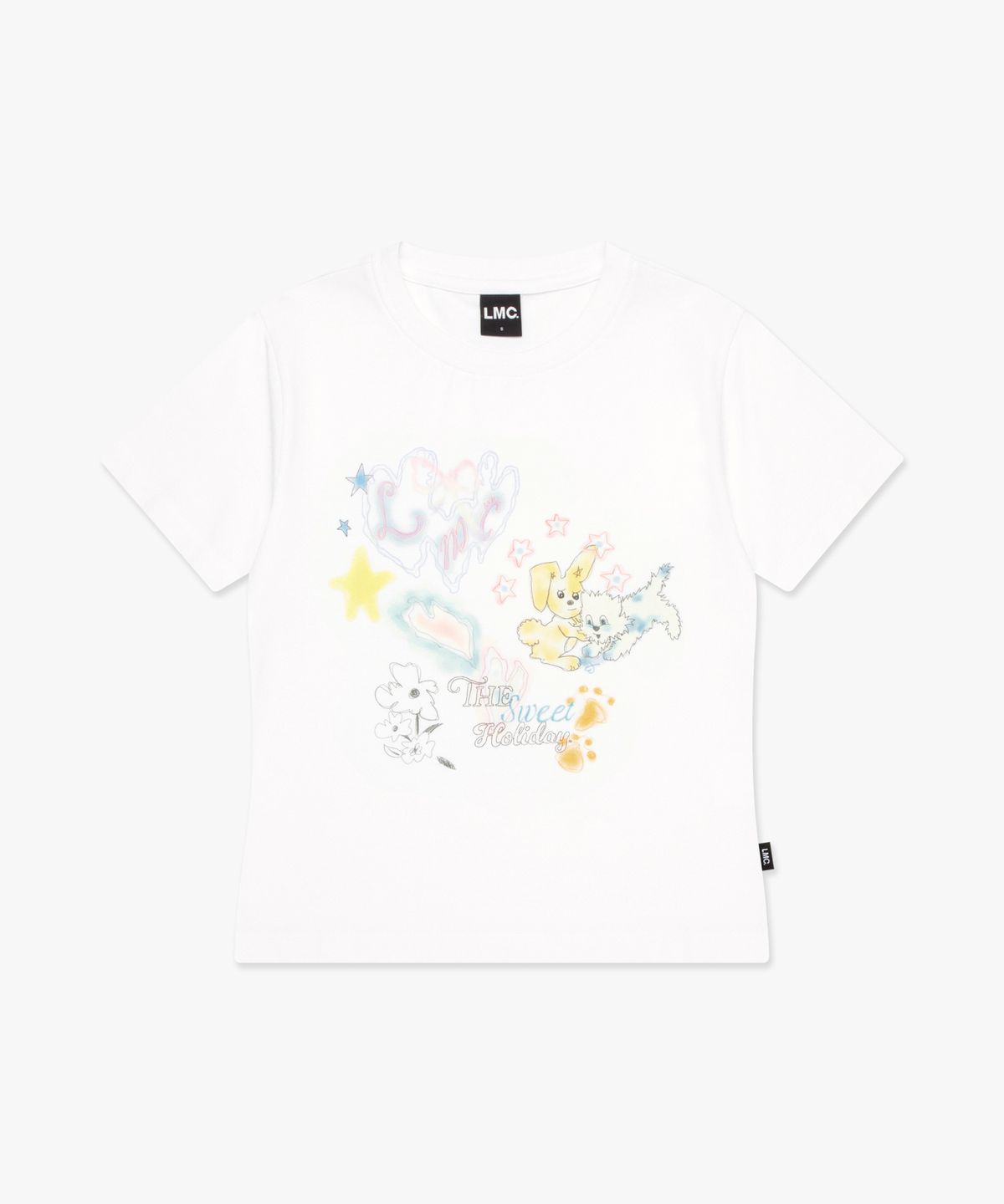 엘엠씨(LMC) WM SKETCH DOODLE CROPPED TEE white