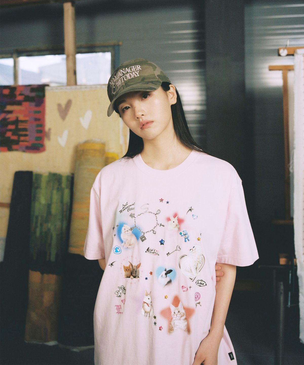 엘엠씨(LMC) WM STICKER PACK TEE white