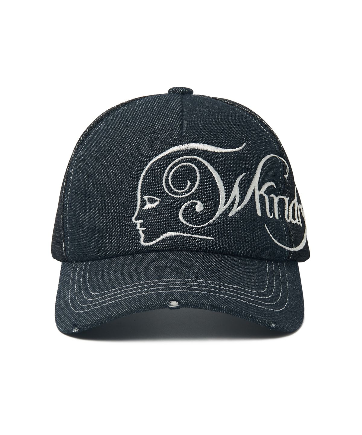 위캔더스(WKNDRS) SALONE TRUCKER CAP (DENIM)
