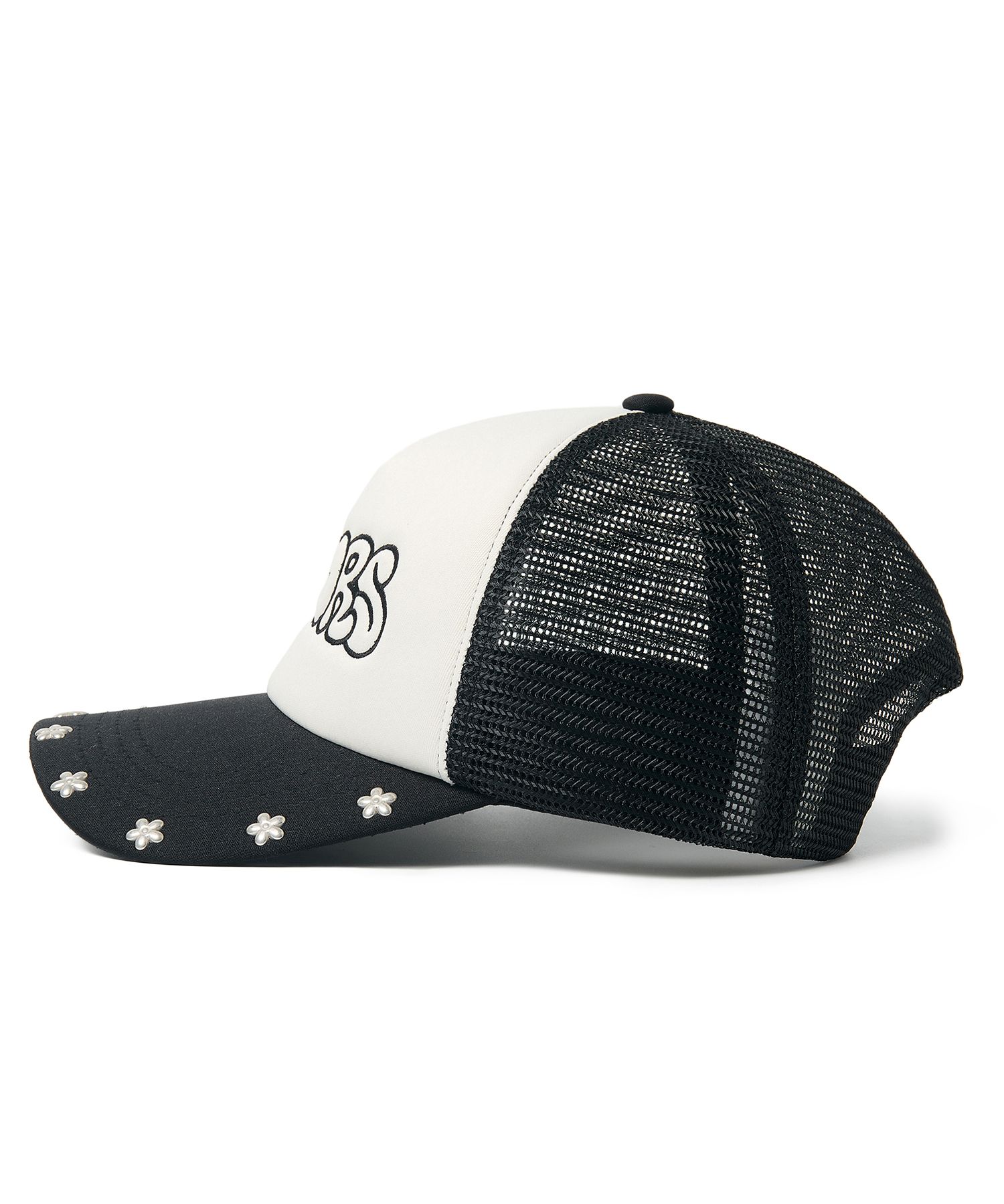 キャップ WKNDRS FLORAL TRUCKER CAP 5SA323 MUSINSA | WKNDRS FLORAL TRUCKER CAP (BLACK)