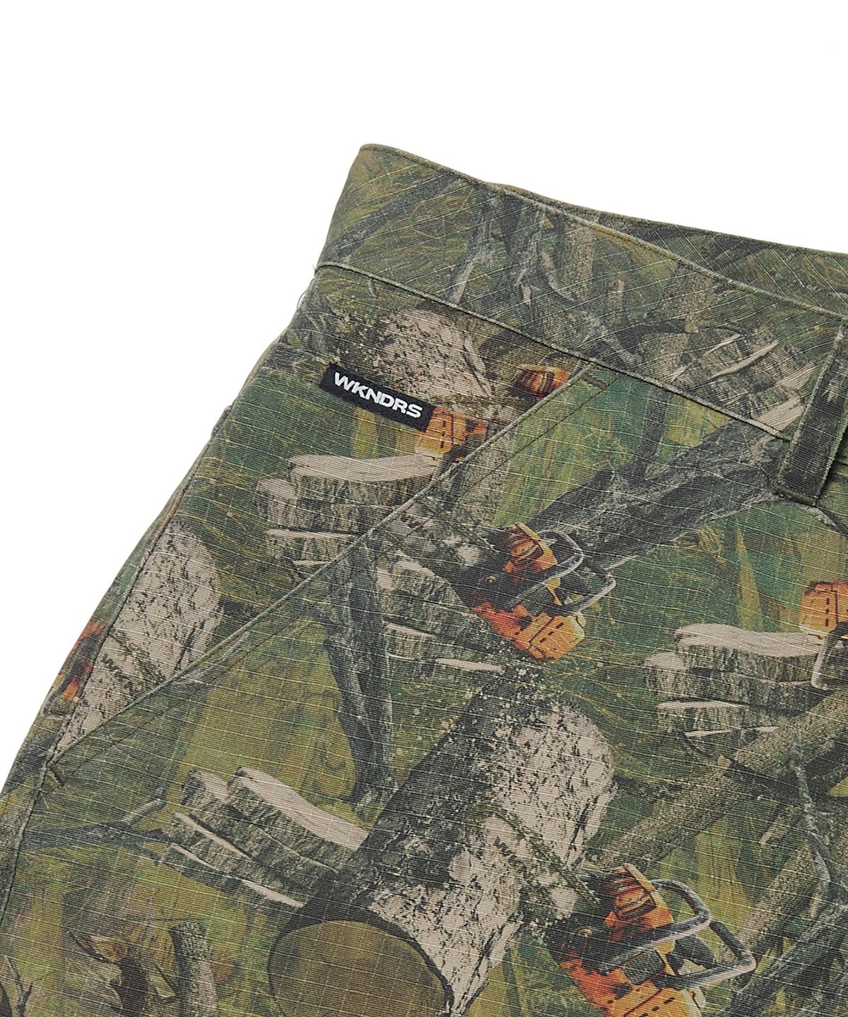 위캔더스(WKNDRS) RIPSTOP CARGO SHORTS (BROWN)