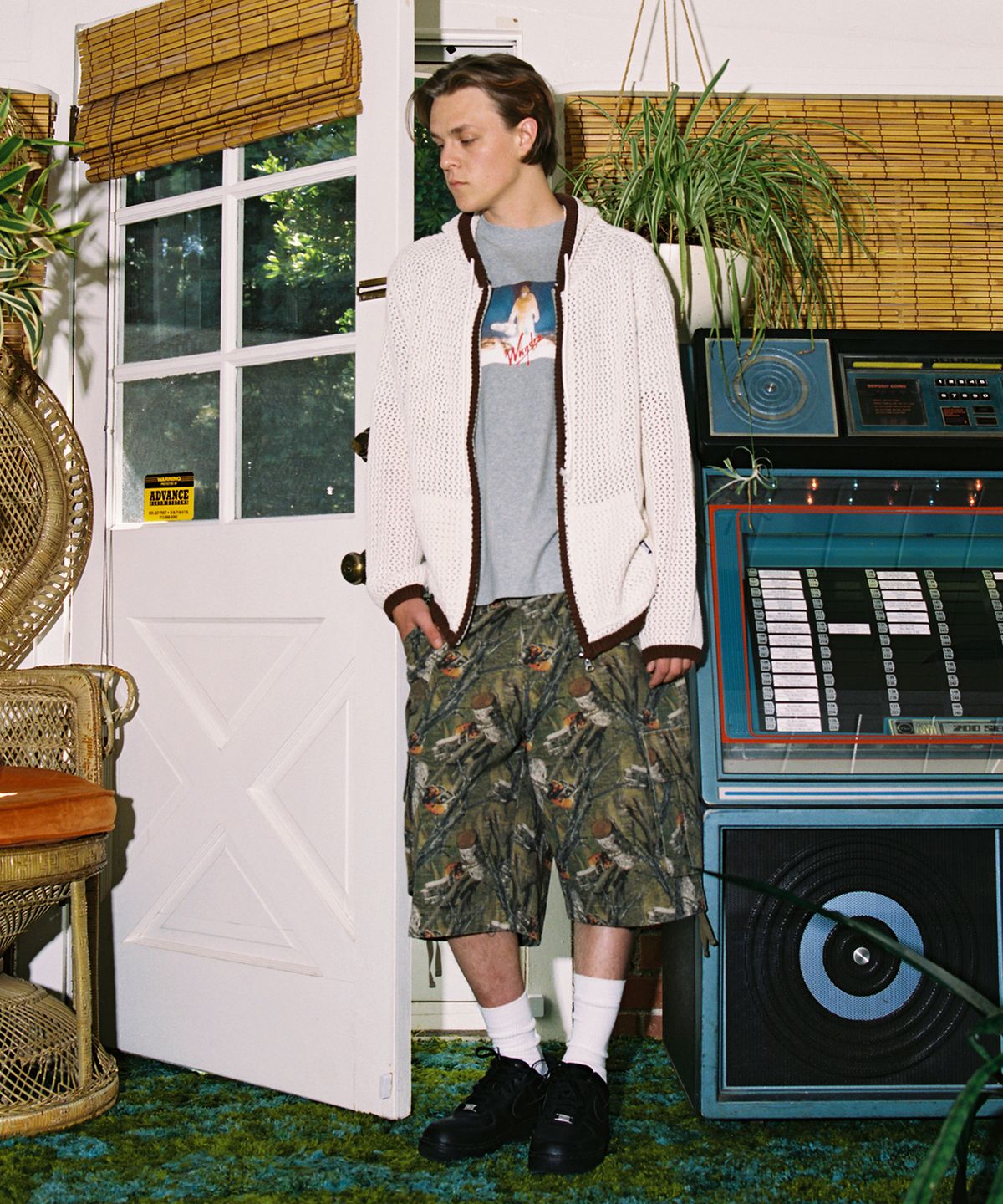 위캔더스(WKNDRS) RIPSTOP CARGO SHORTS (BROWN)