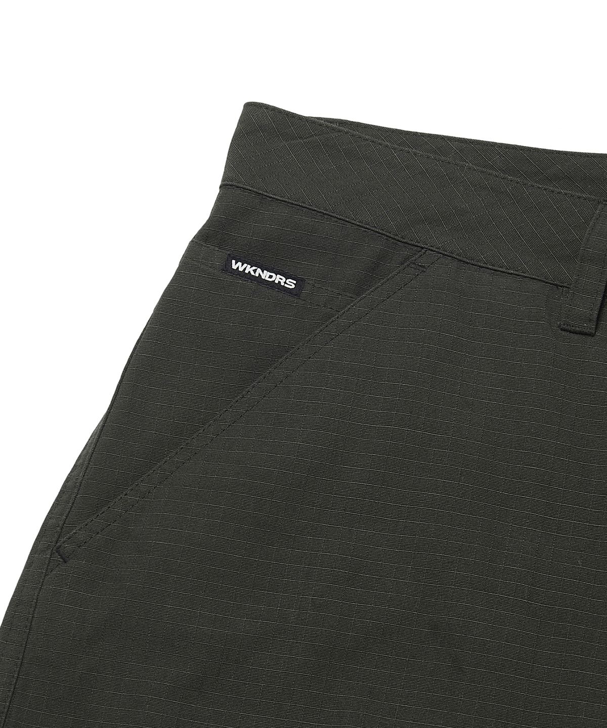 위캔더스(WKNDRS) RIPSTOP CARGO SHORTS (CHARCOAL)