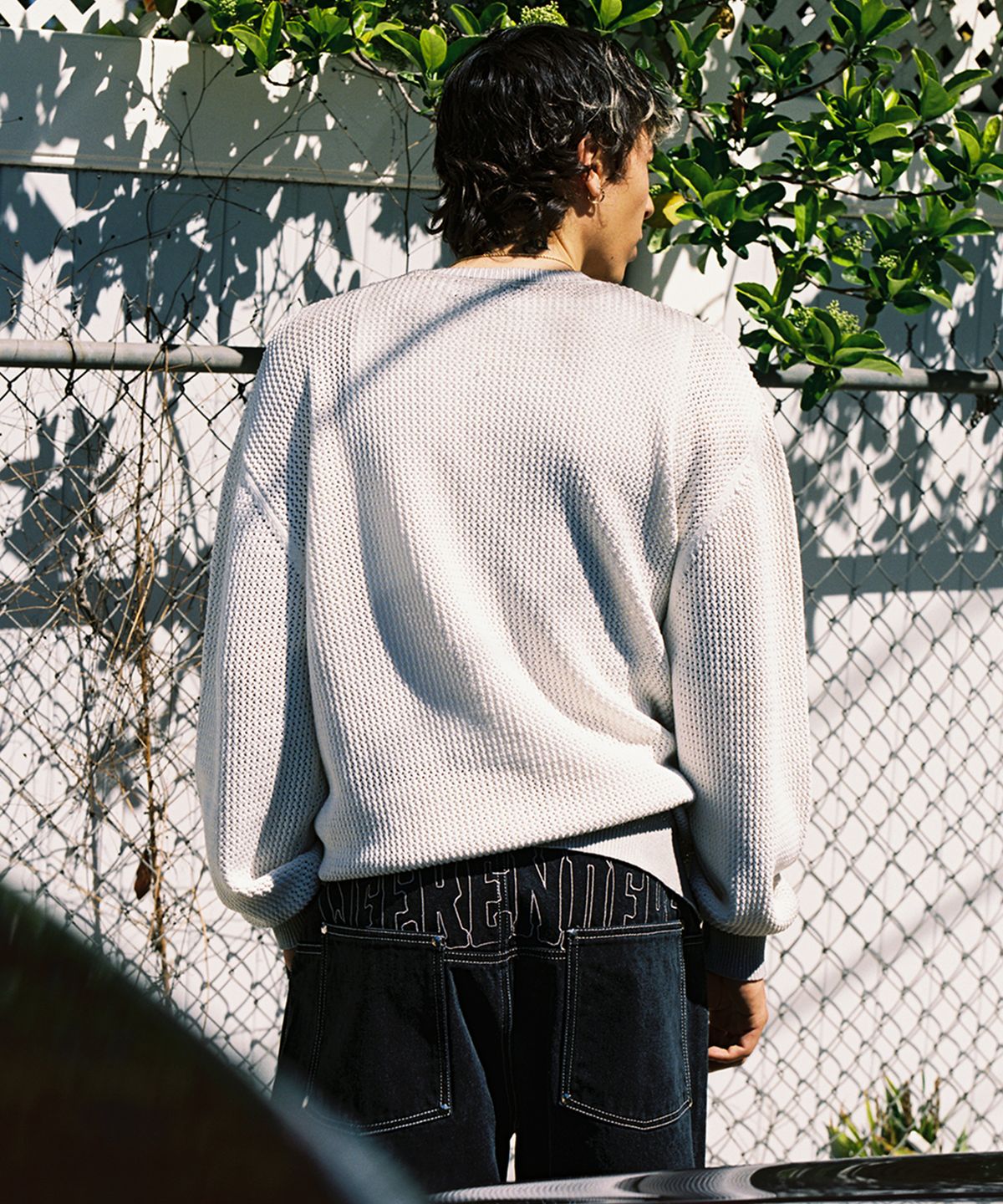 위캔더스(WKNDRS) COWBOY DENIM SHORTS (BLACK)