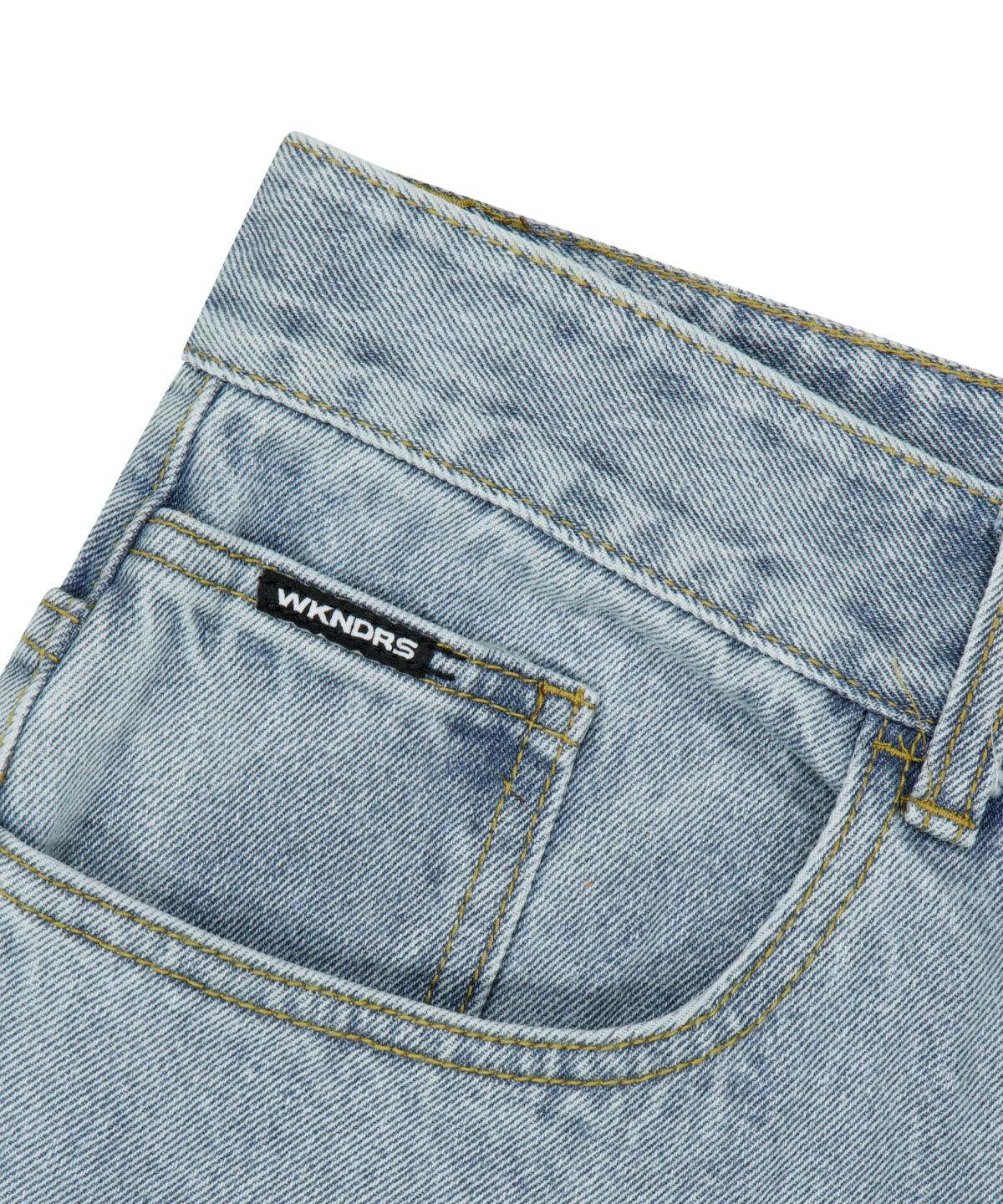 위캔더스(WKNDRS) DWARF DENIM PANTS (L.DENIM)