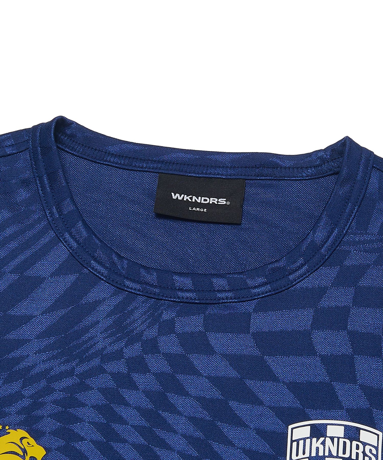 MUSINSA公式 | WKNDRS KING SOCCER SS JERSEY (NAVY)