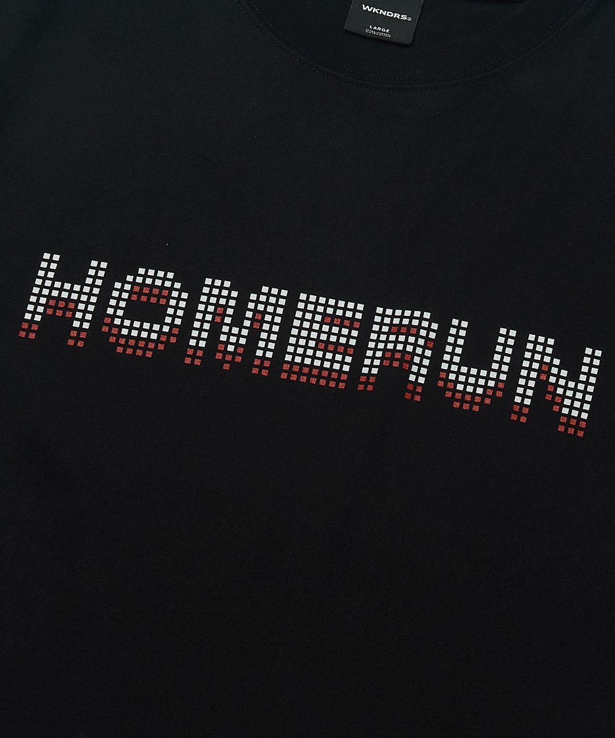 위캔더스(WKNDRS) HOMERUN T-SHIRT (BLACK)